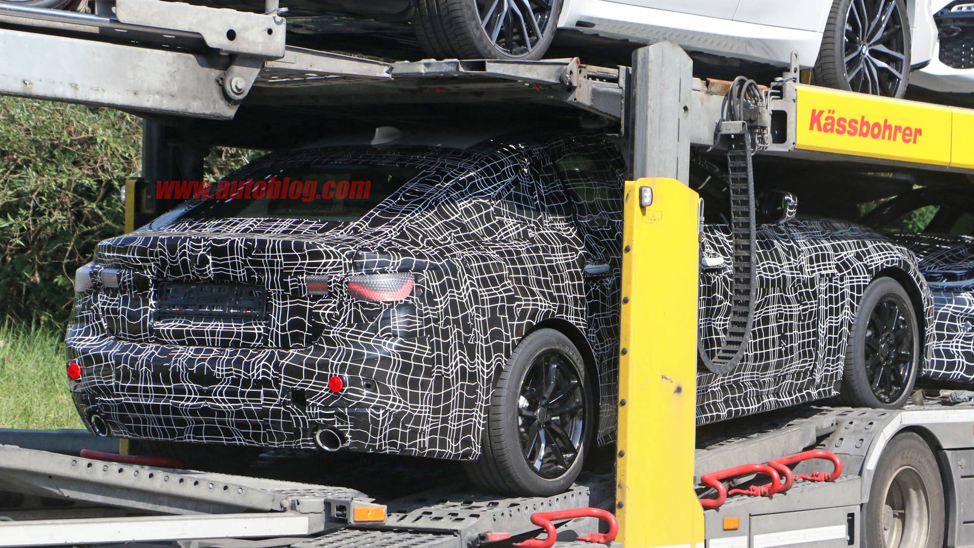 BMW 4 Series Gran Coupe in camouflage