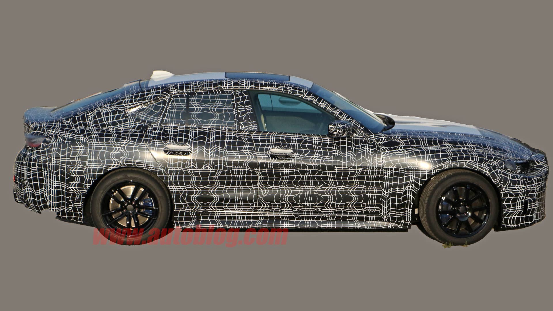 BMW 4 Series Gran Coupe in camouflage