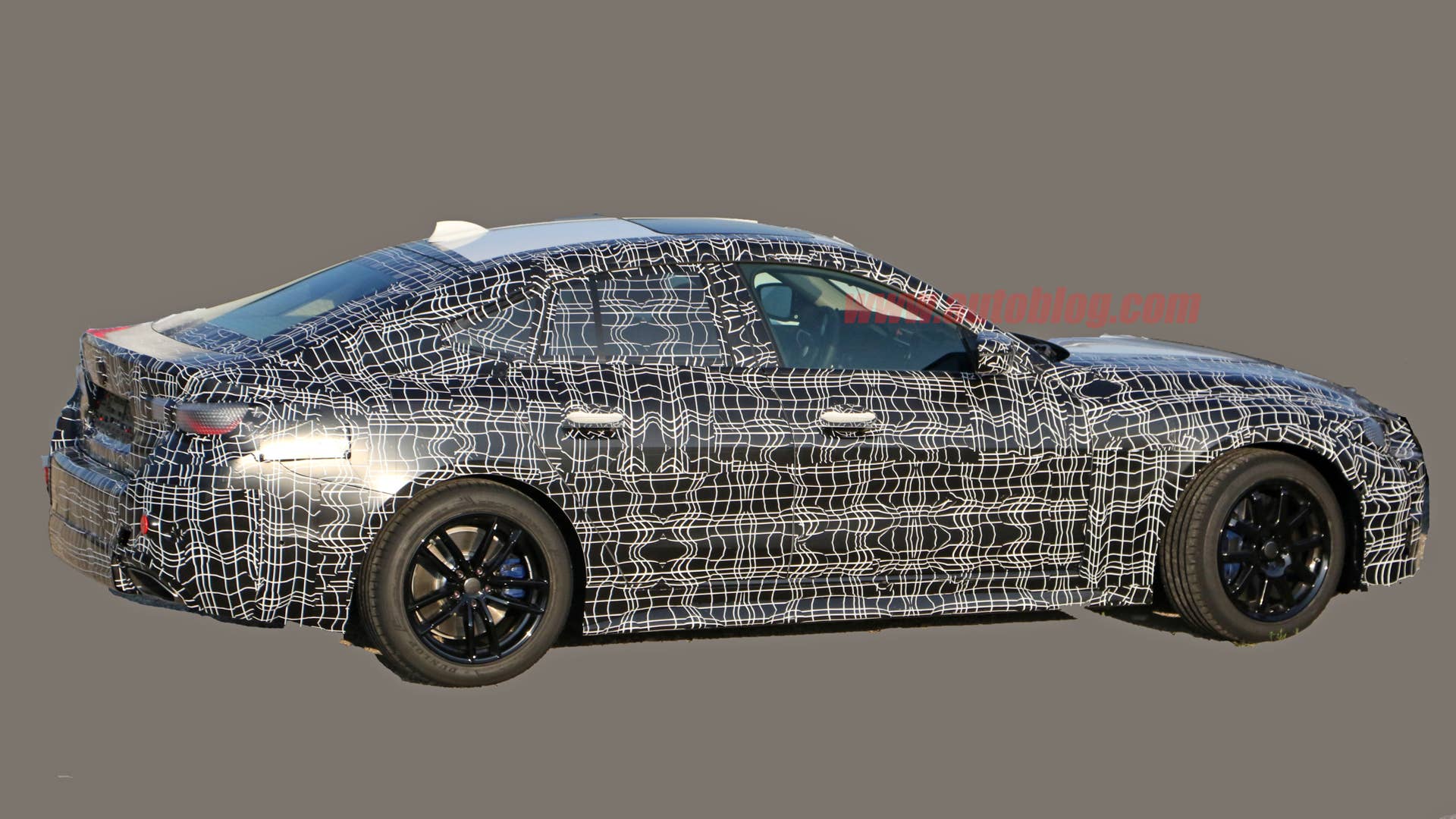 BMW 4 Series Gran Coupe in camouflage