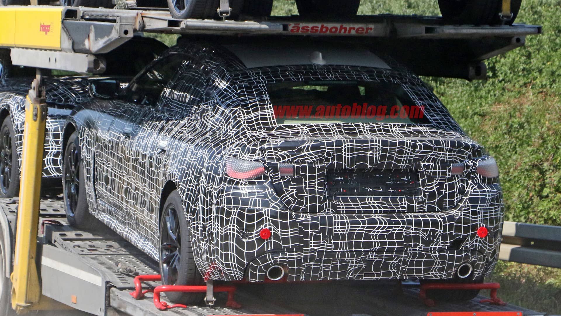BMW 4 Series Gran Coupe in camouflage