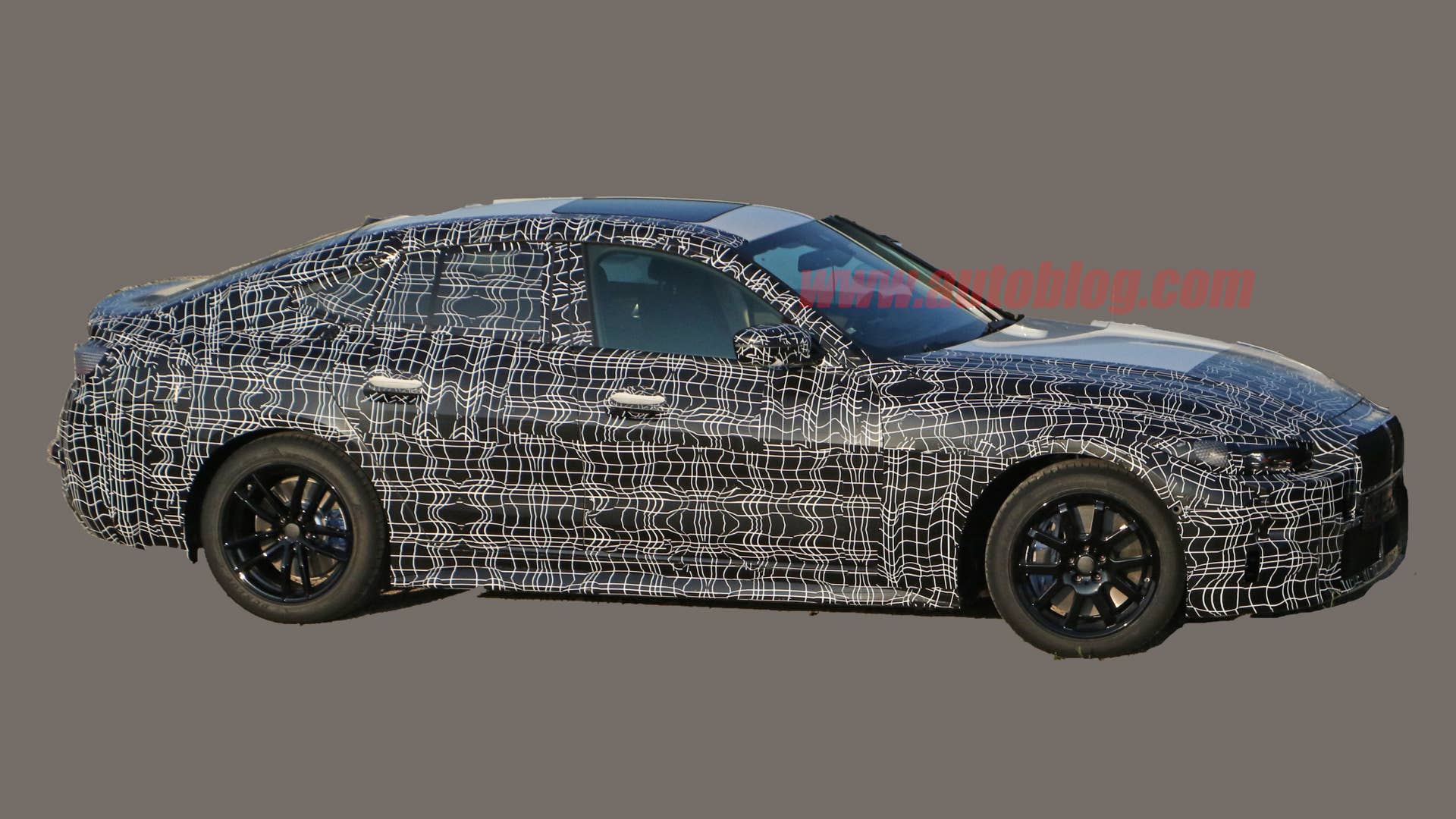 BMW 4 Series Gran Coupe in camouflage