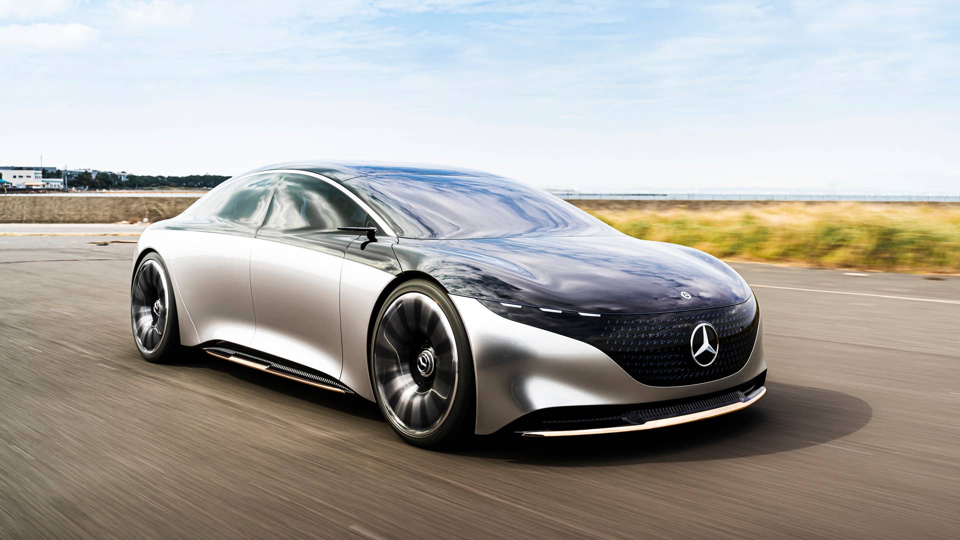 Mercedes-Benz EQS Concept in Tokyo