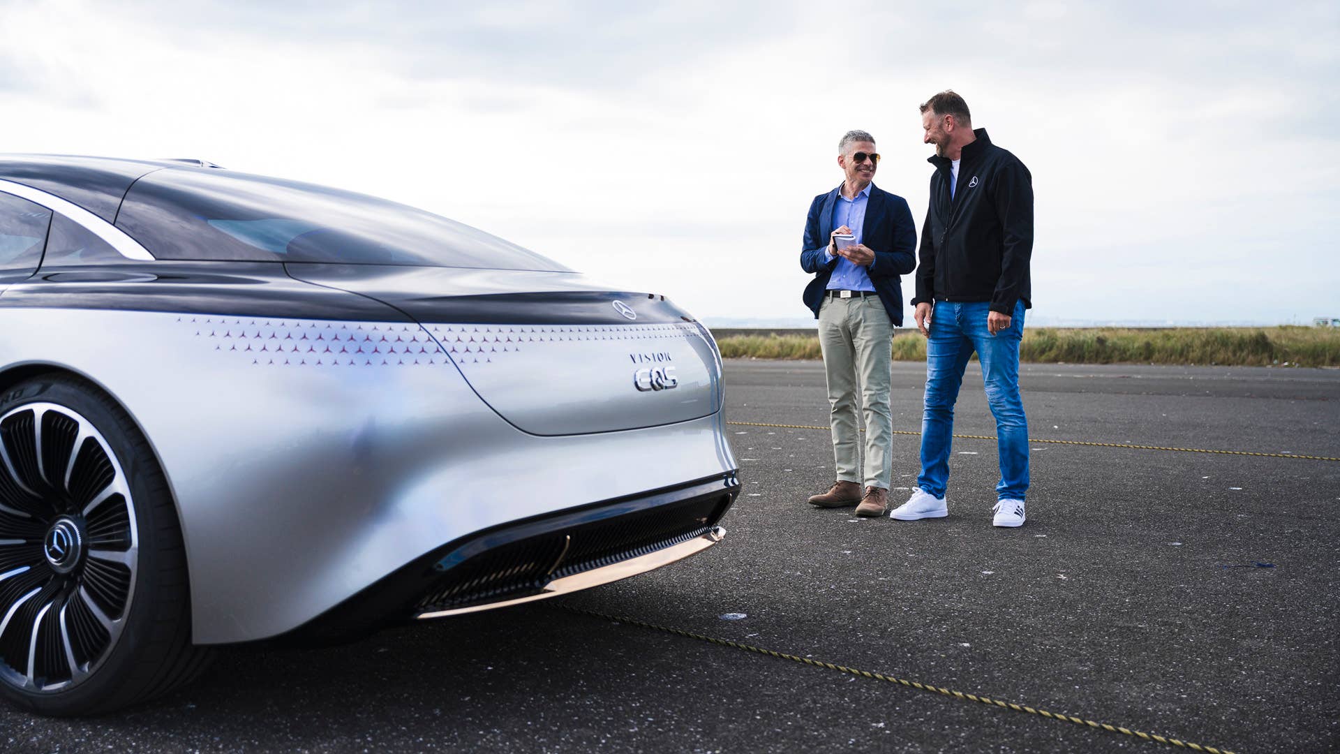 Mercedes-Benz EQS Concept in Tokyo