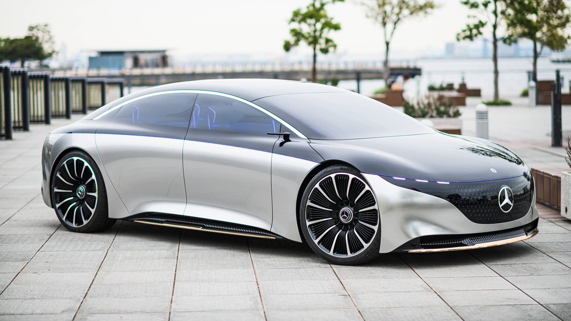 Mercedes-Benz EQS Concept in Tokyo