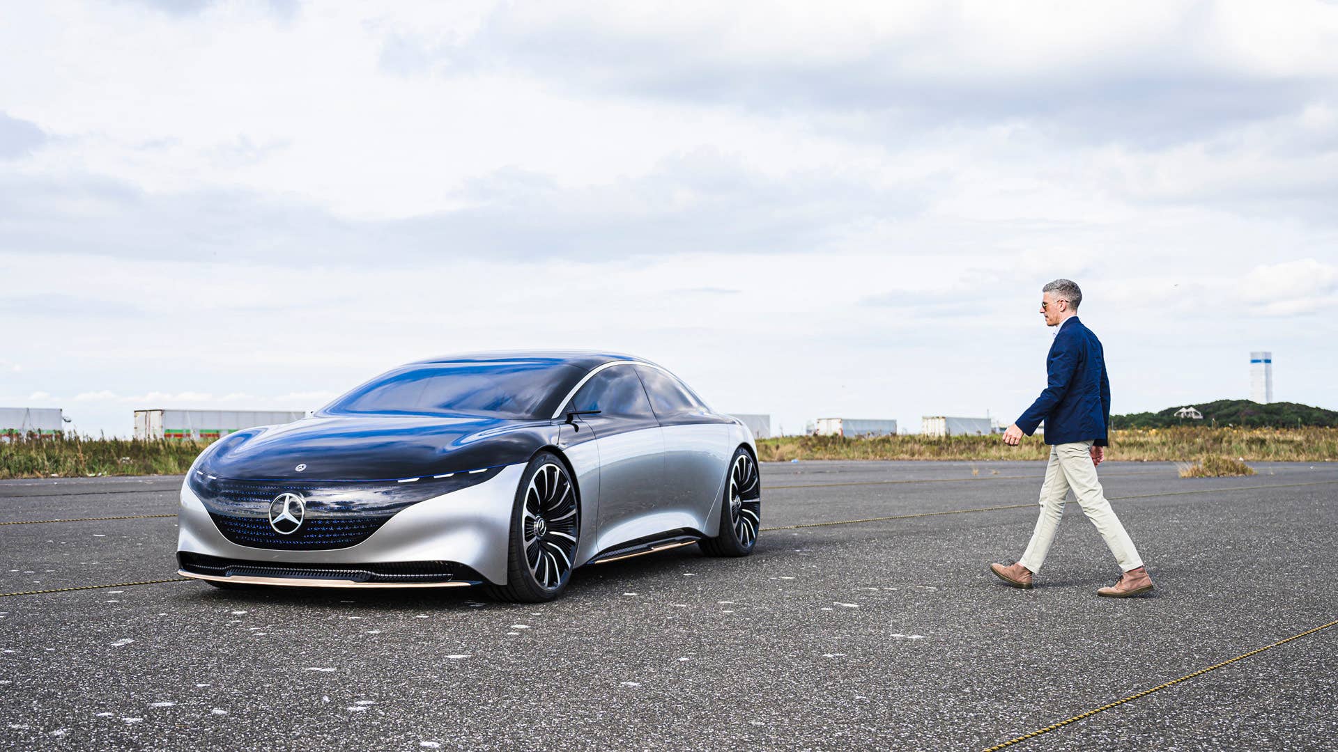 Mercedes-Benz EQS Concept in Tokyo