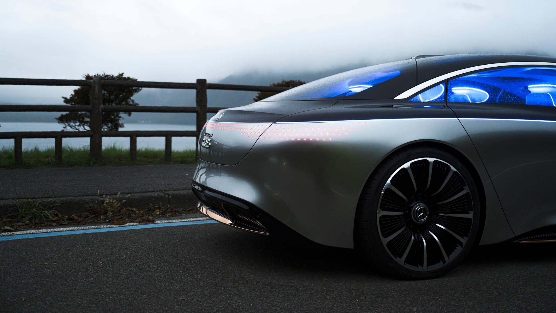 Mercedes-Benz EQS Concept in Tokyo