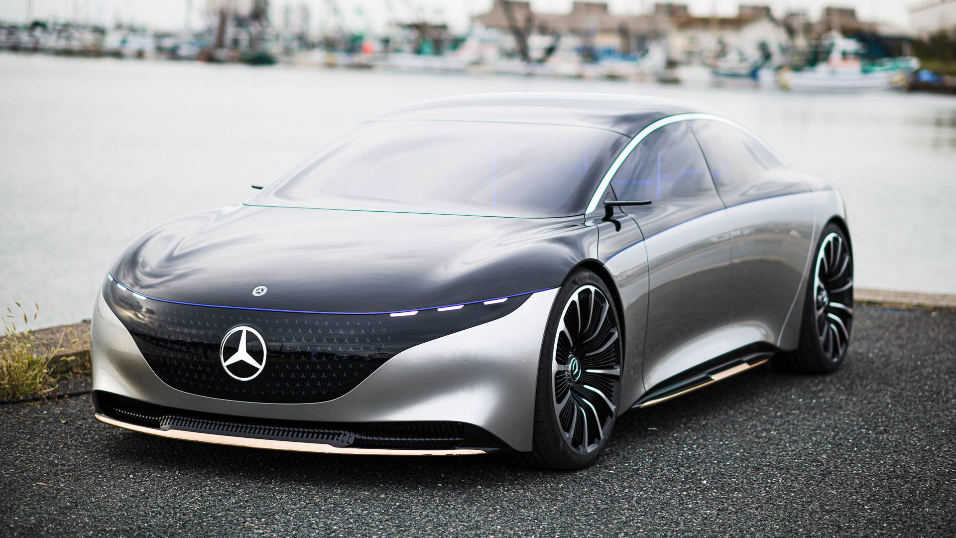 Mercedes-Benz EQS Concept in Tokyo