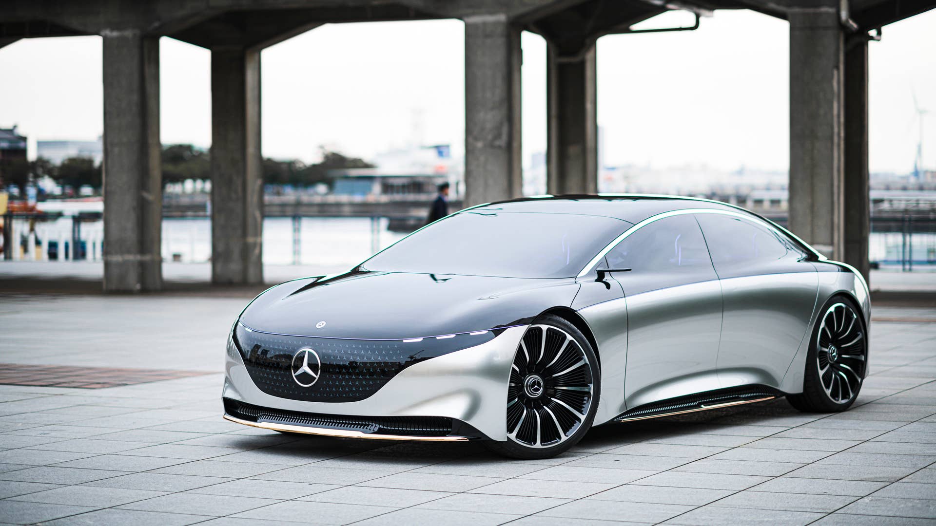 Mercedes-Benz EQS Concept in Tokyo