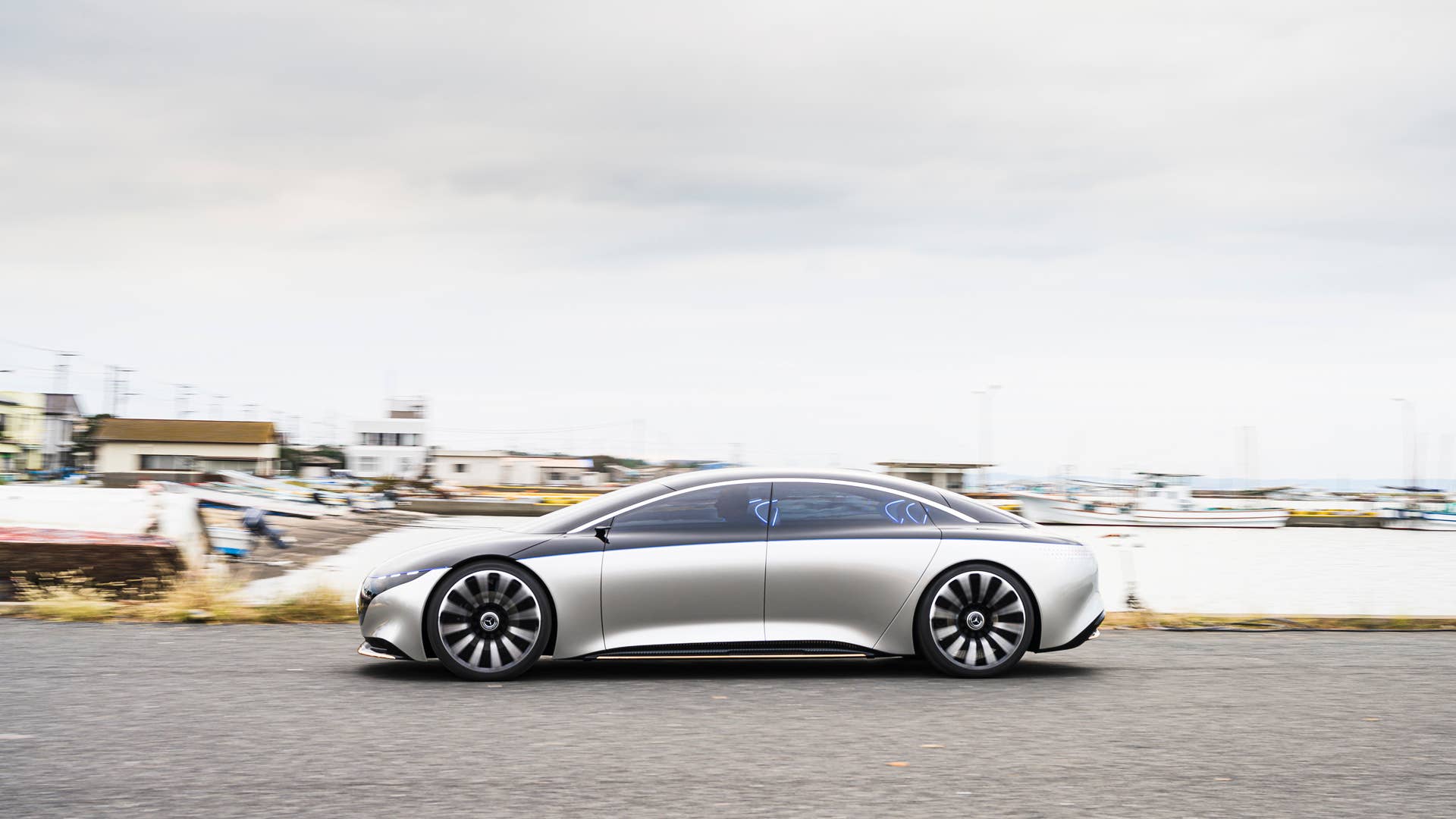 Mercedes-Benz EQS Concept in Tokyo