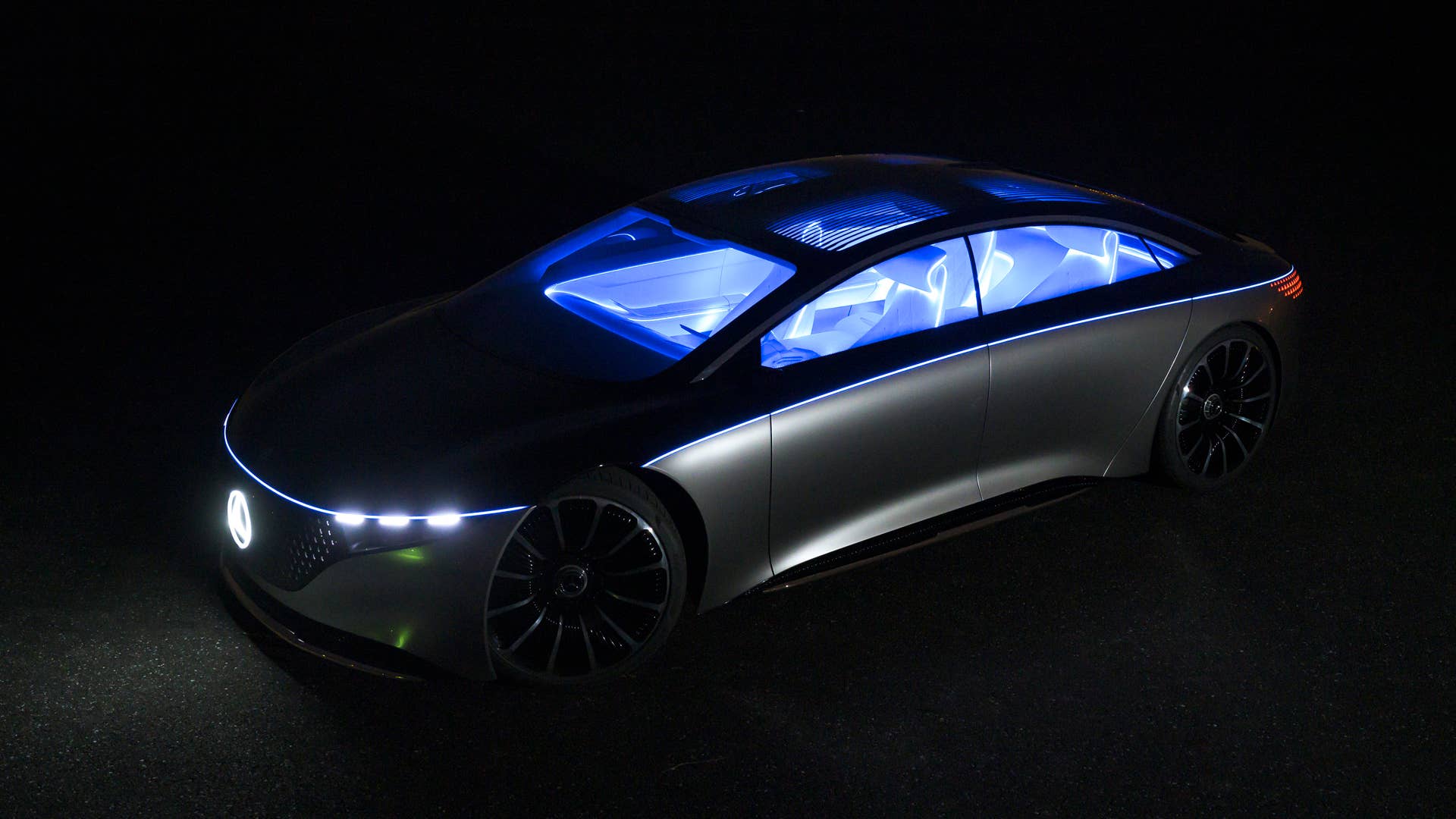 Mercedes-Benz EQS Concept in Tokyo
