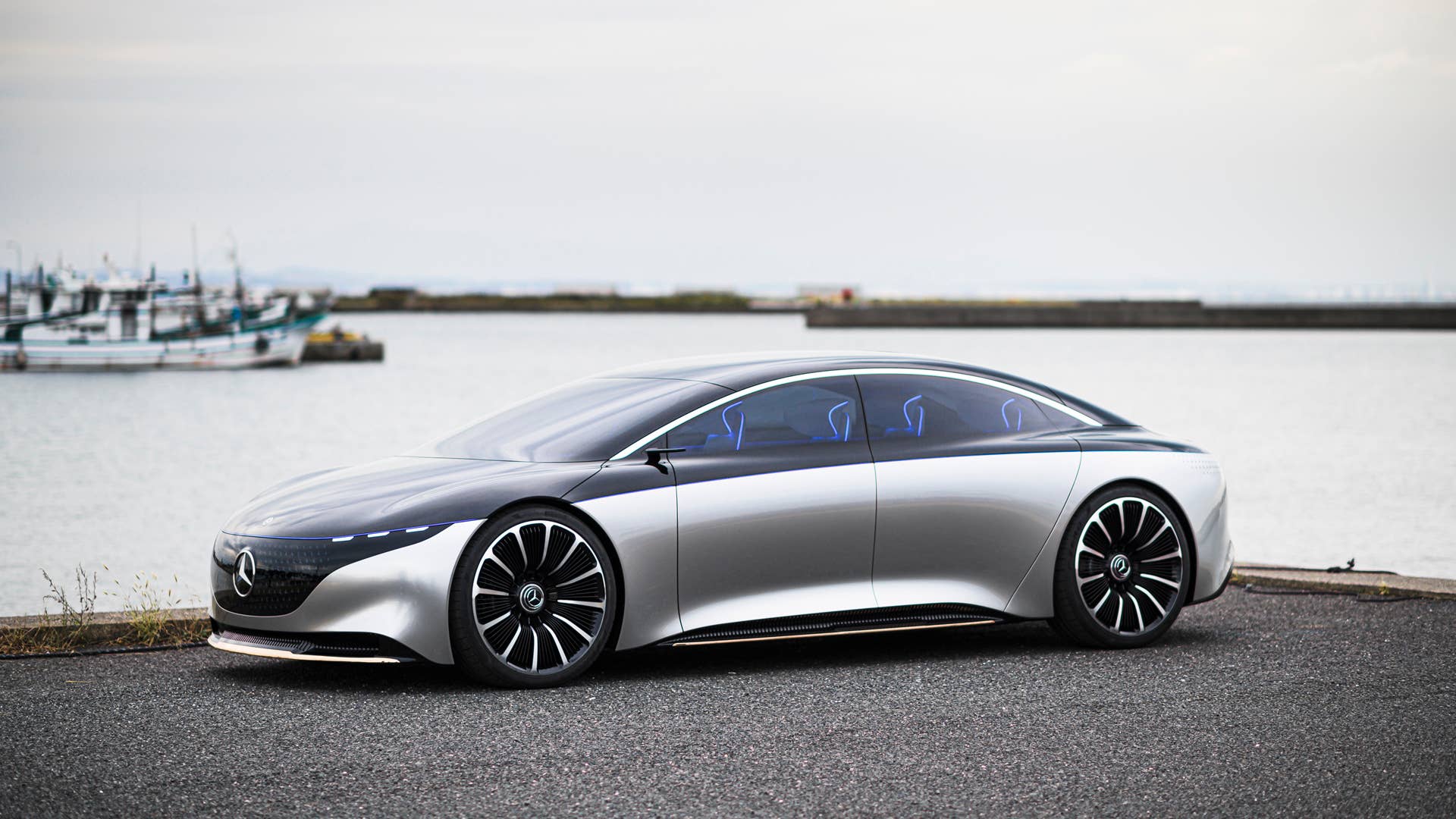 Mercedes-Benz EQS Concept in Tokyo