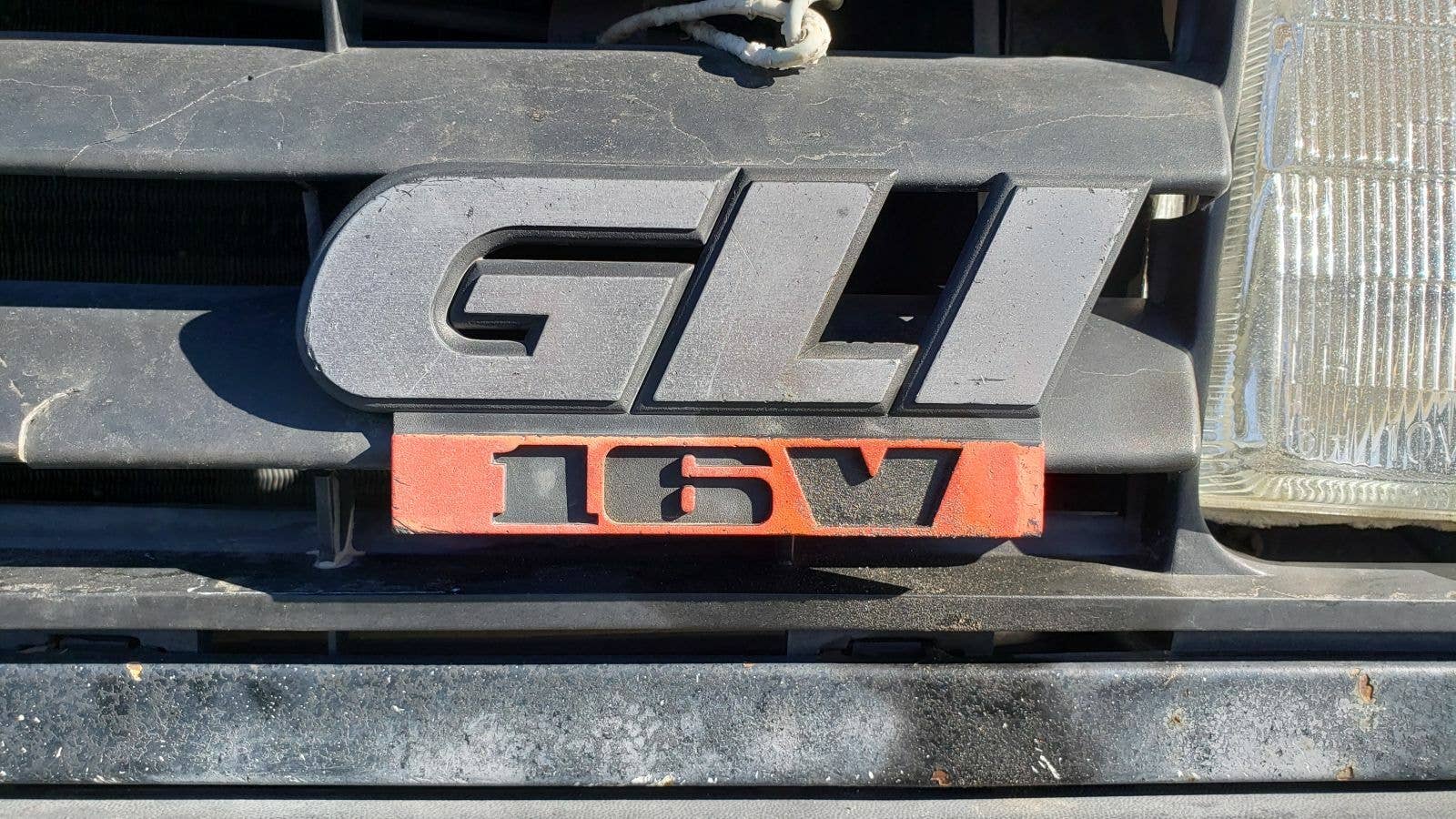 Junked 1990 Volkswagen Jetta GLI