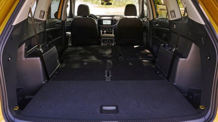 VW Atlas cargo area