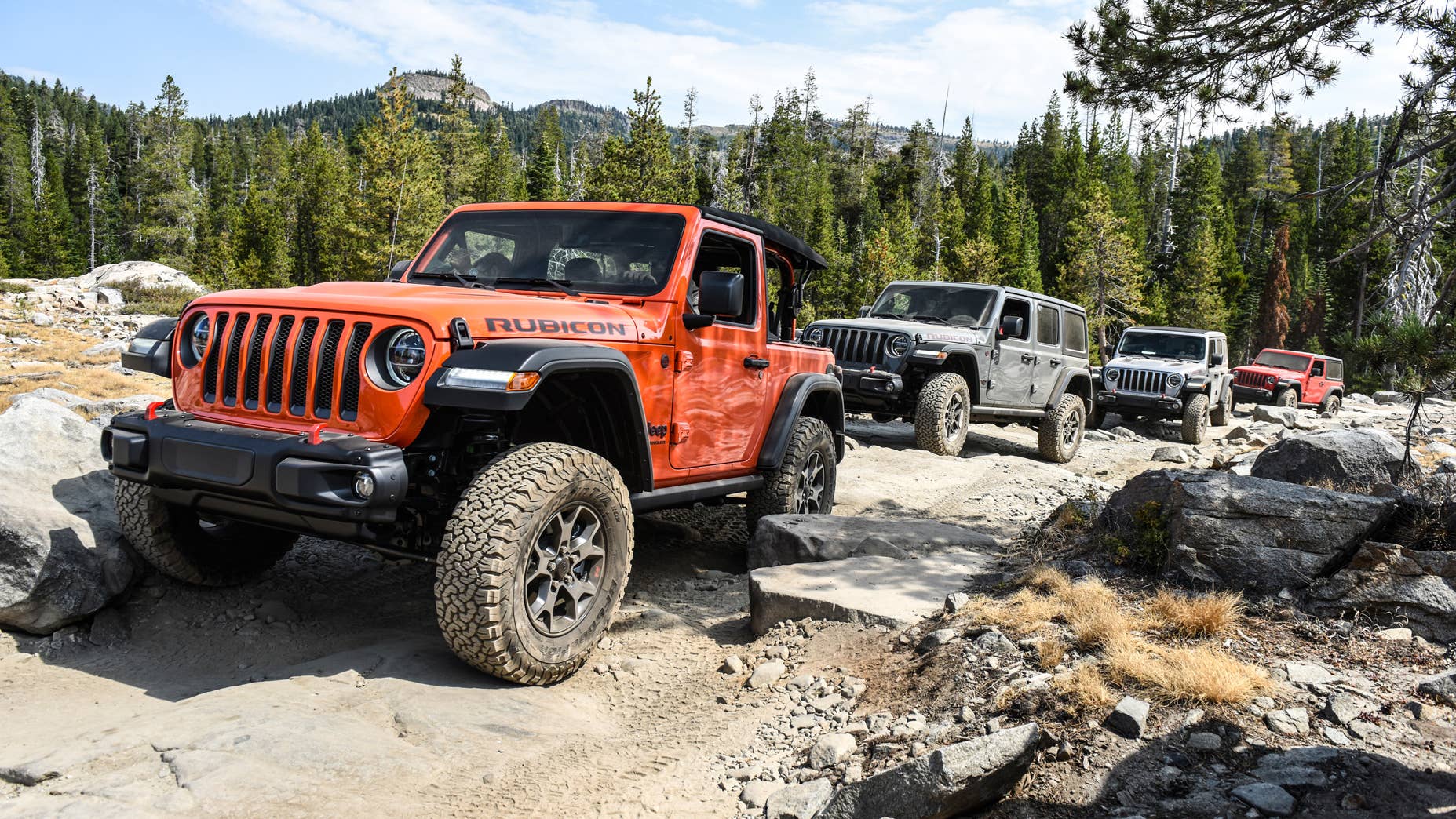 Jeep Wrangler JL Rubicon Trail 2018