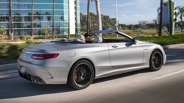 2018 Mercedes-AMG S63 Cabriolet
