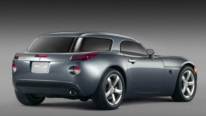 EDAG Pontiac Solstice Hardtop in dark gray