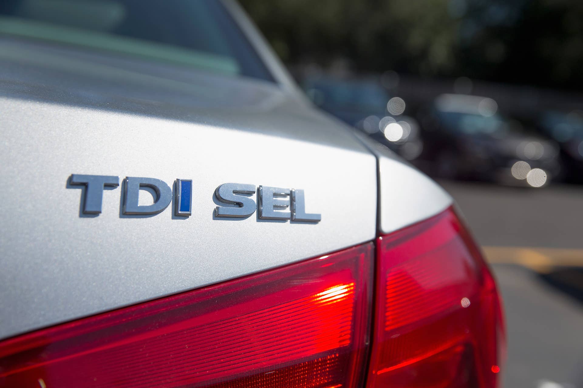 EVANSTON, IL - SEPTEMBER 22: A 2015 Volkswagen Passat with the TDI Clean Diesel motor is offered for sale at a dealership on September 22, 2015 in Evanston, Illinois. The Environmental Protection Agency (EPA) has accused Volkswagen of installing software on nearly 500,000 diesel cars in the U.S. to evade federal emission regulations. The cars in question are 2009-14 Jetta, Beetle, and Golf, the 2014-15 Passat and the 2009-15 Audi A3. As many as 11 million cars worldwide could be affected by the deception. (Photo by Scott Olson/Getty Images)