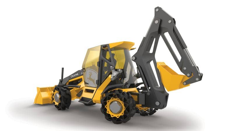 Fixstern Backhoe by John Deere and BMW Designworks