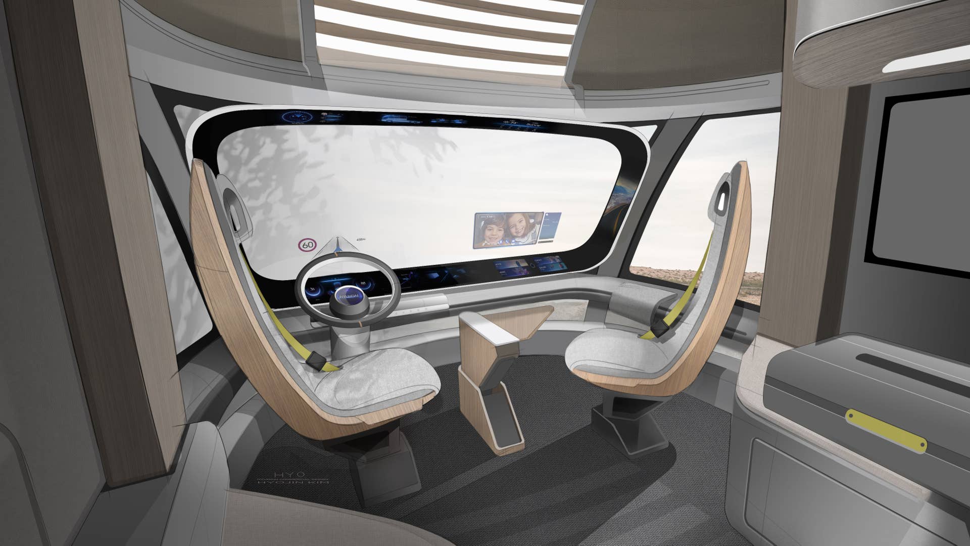 Hyundai HDC-6 Neptune hydrogen semi-truck concept