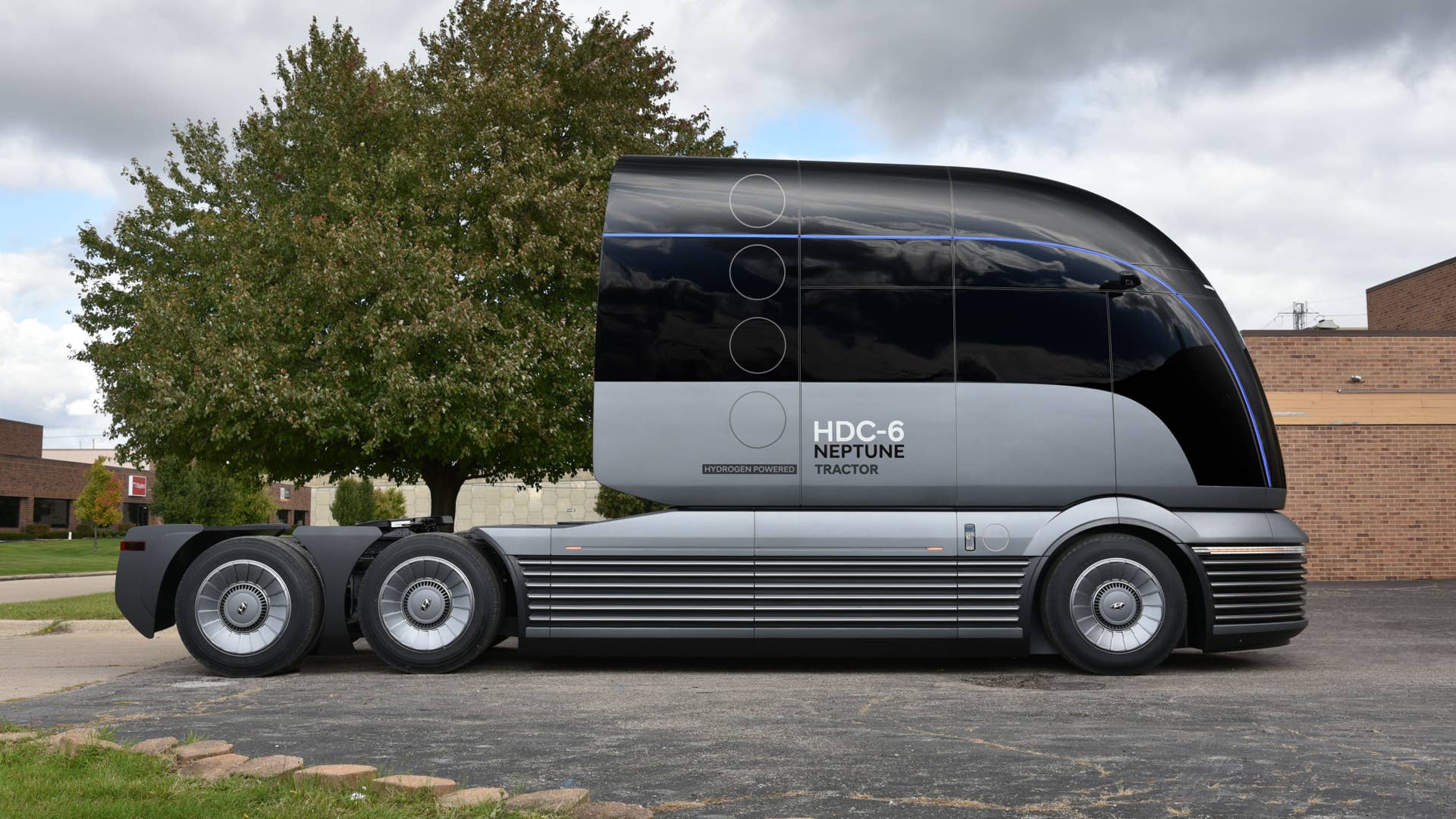 Hyundai HDC-6 Neptune hydrogen semi-truck concept