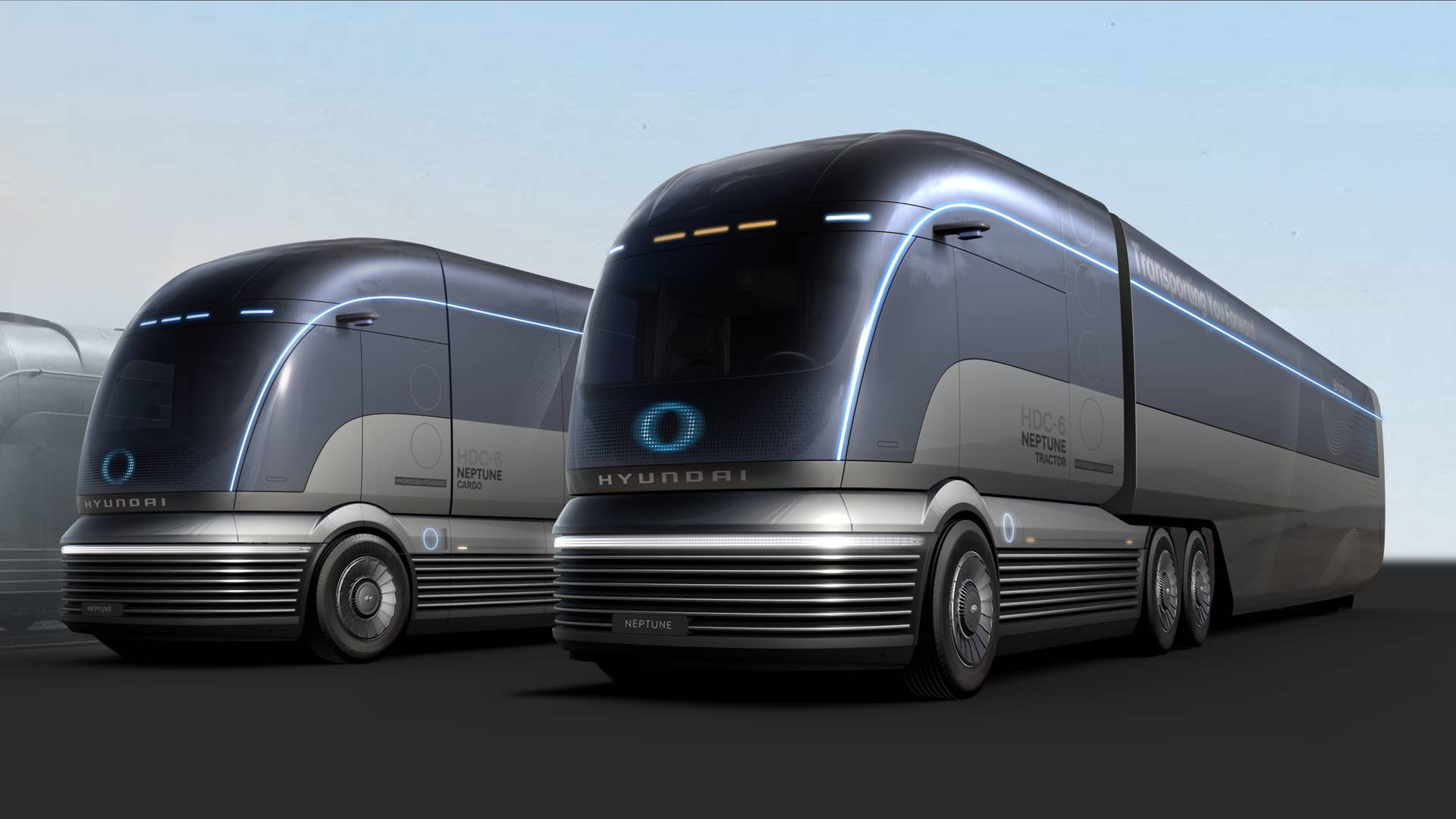 Hyundai HDC-6 Neptune hydrogen semi-truck concept
