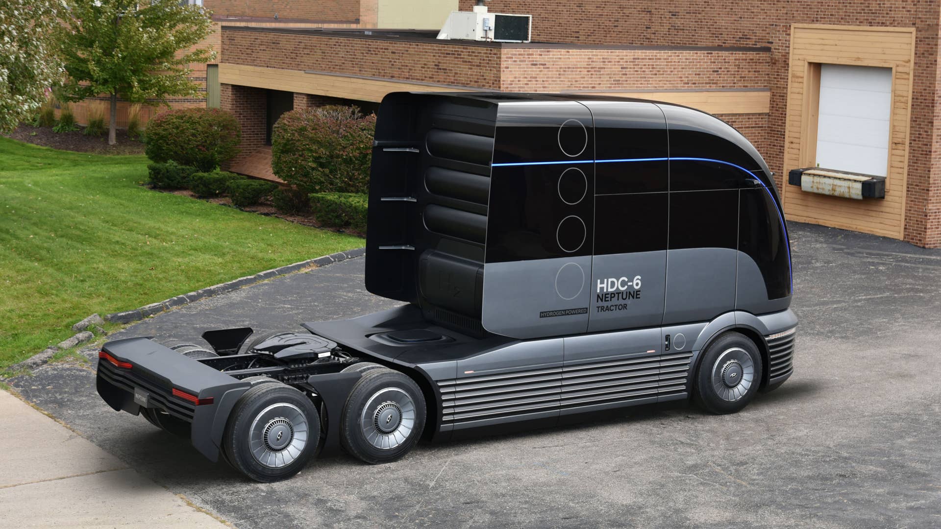 Hyundai HDC-6 Neptune hydrogen semi-truck concept