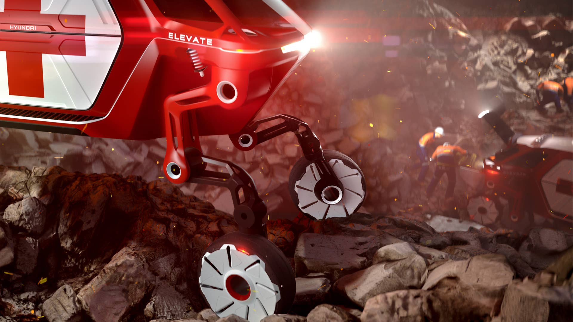 For CES, Hyundai gets sci-fi with a walking car idea.