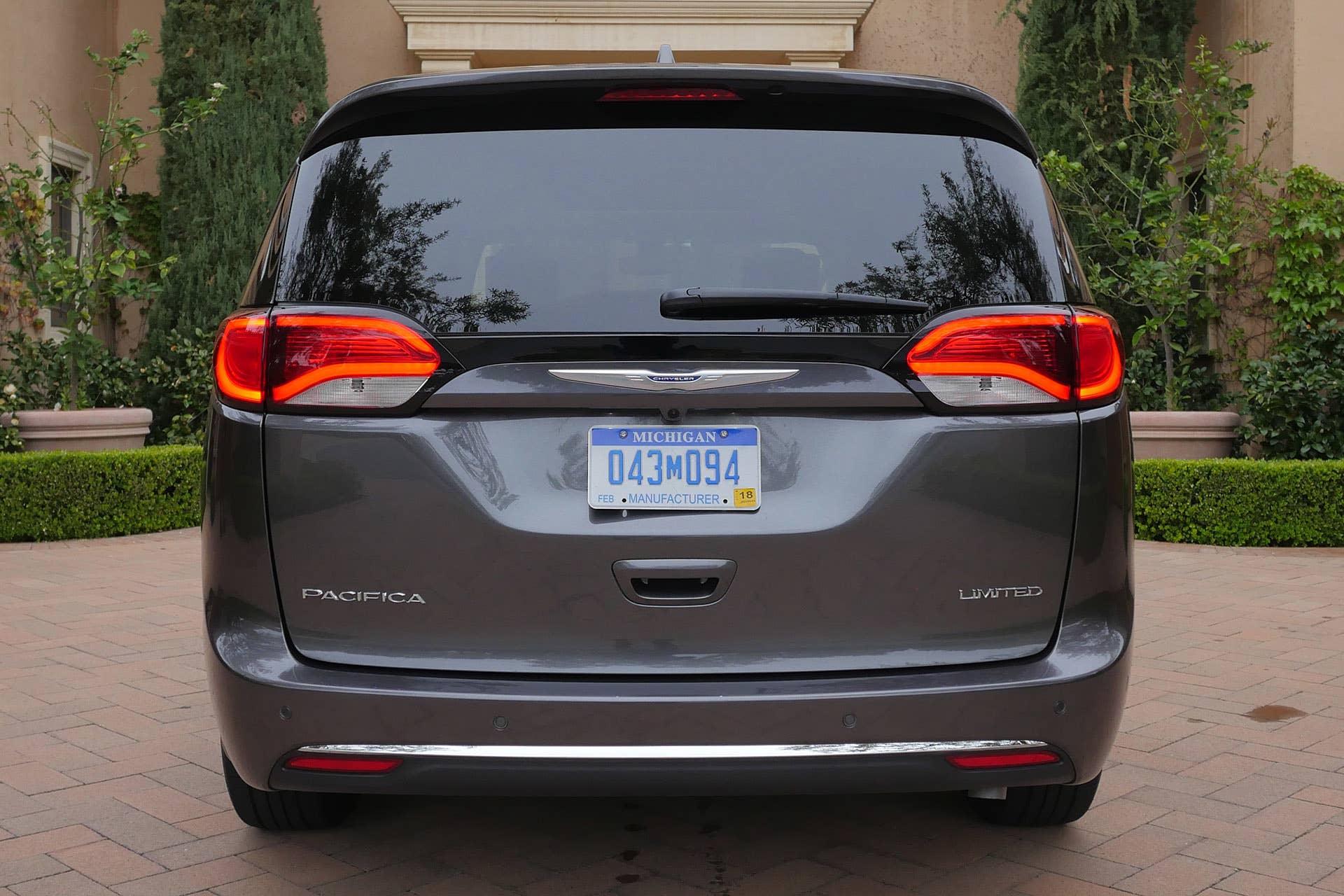 2017 Chrysler Pacifica rear view