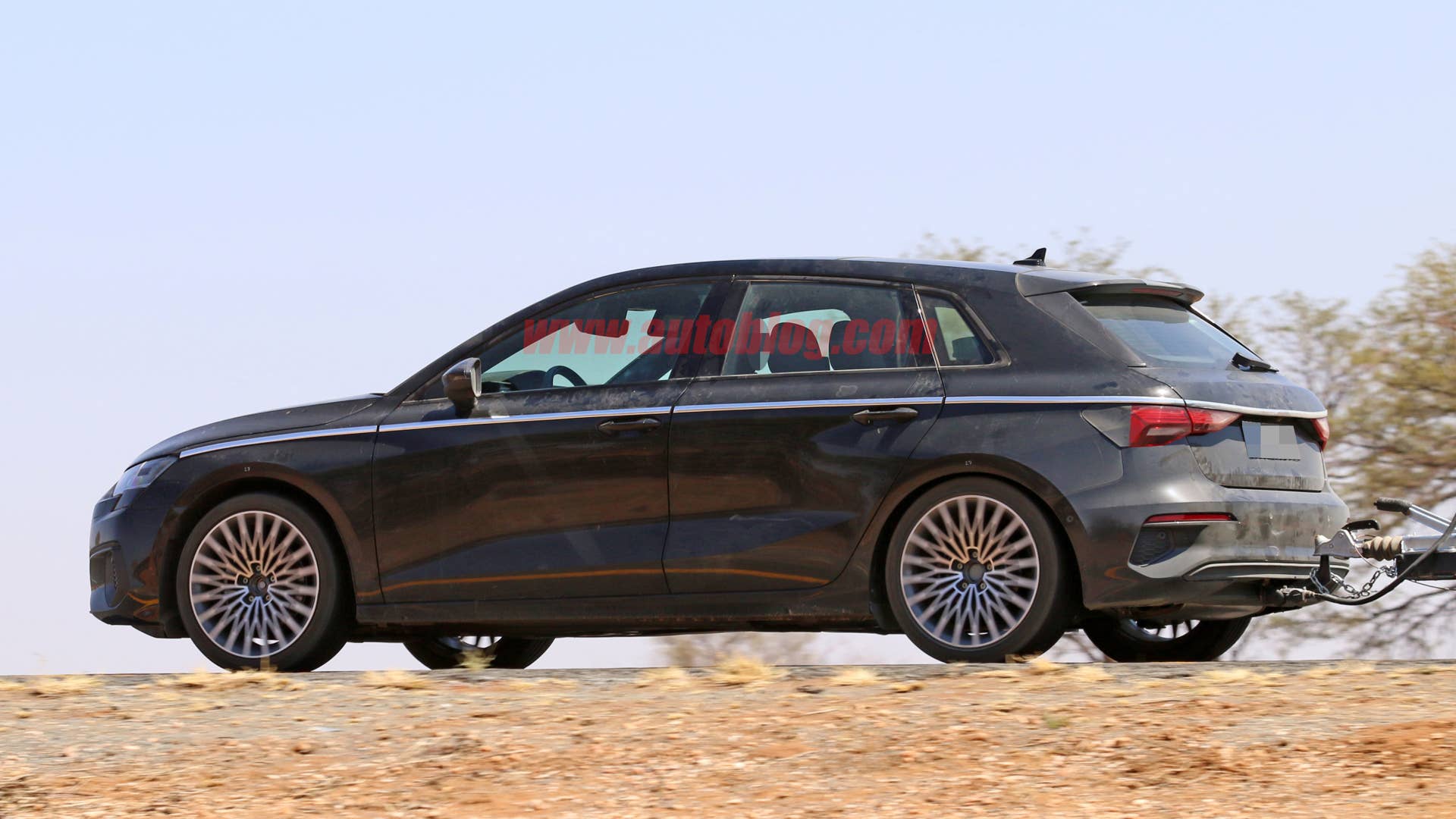 2021 Audi A3 hatchback prototype without camouflage