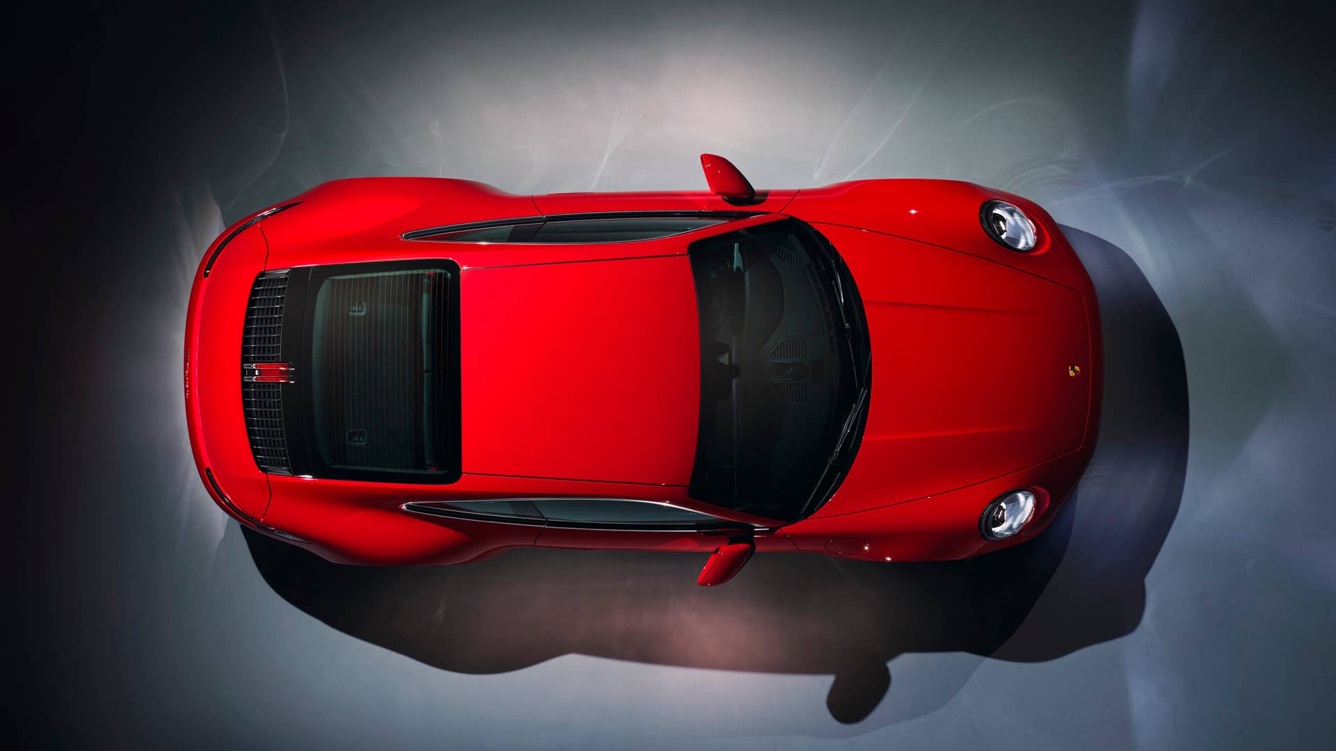 2020 Porsche 911 Carrera hardtop in red