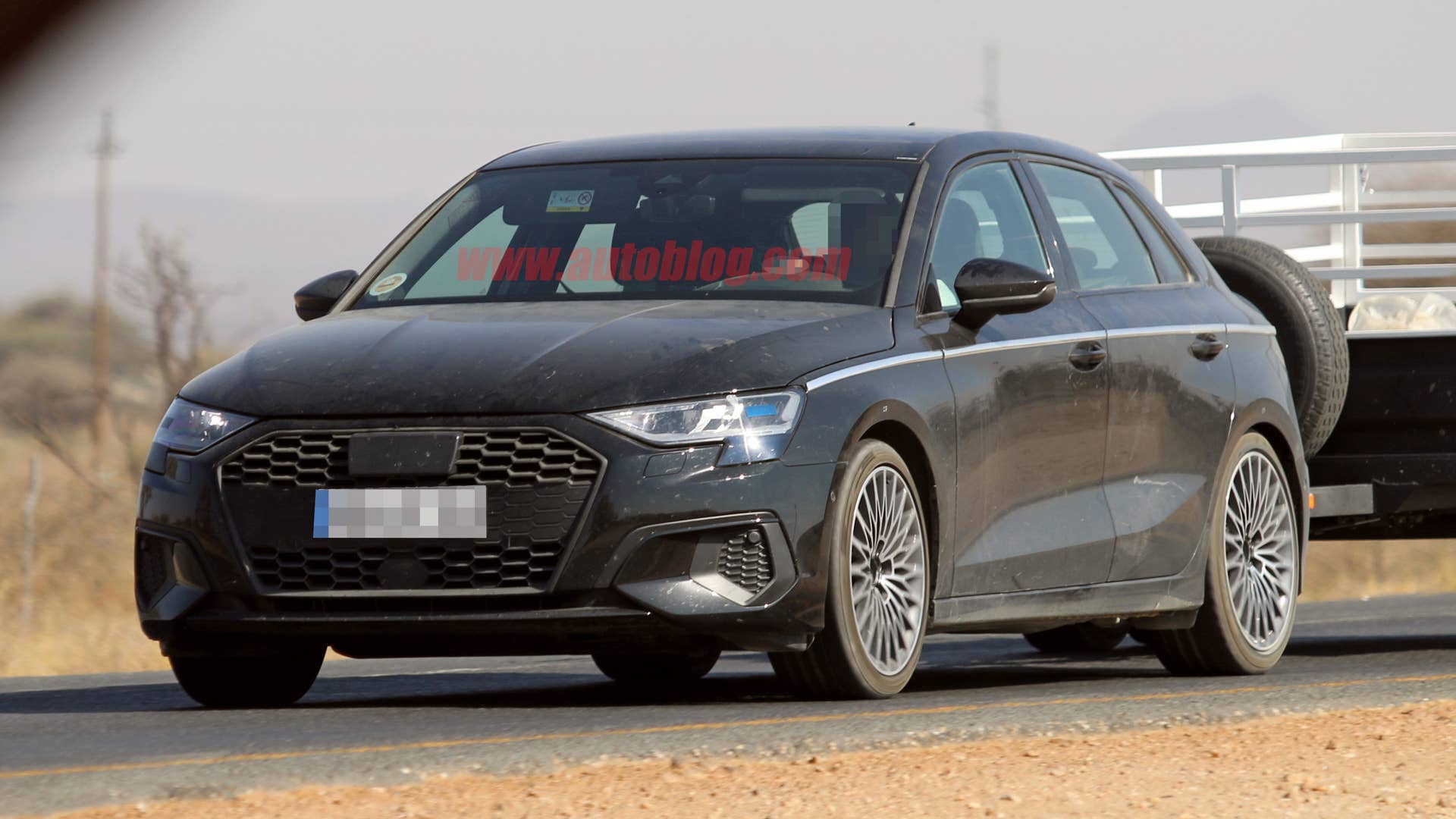 2021 Audi A3 hatchback prototype without camouflage