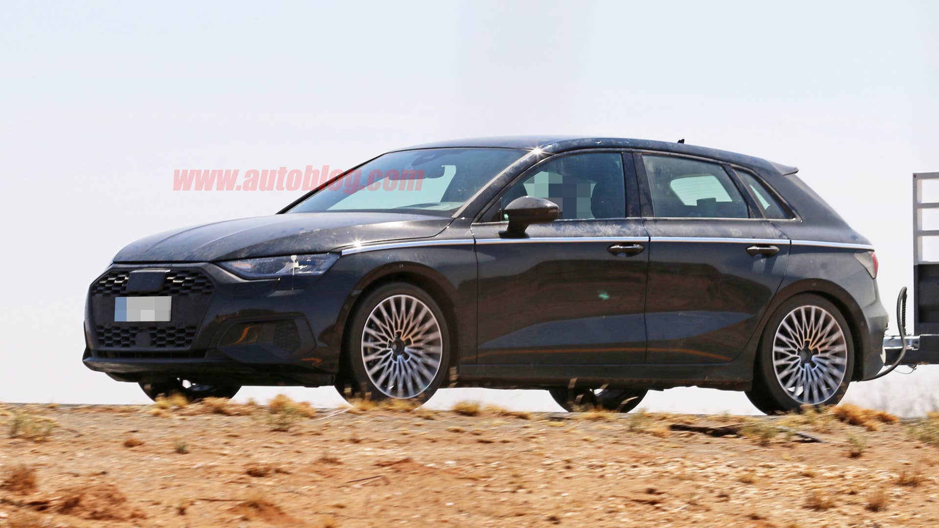 2021 Audi A3 hatchback prototype without camouflage