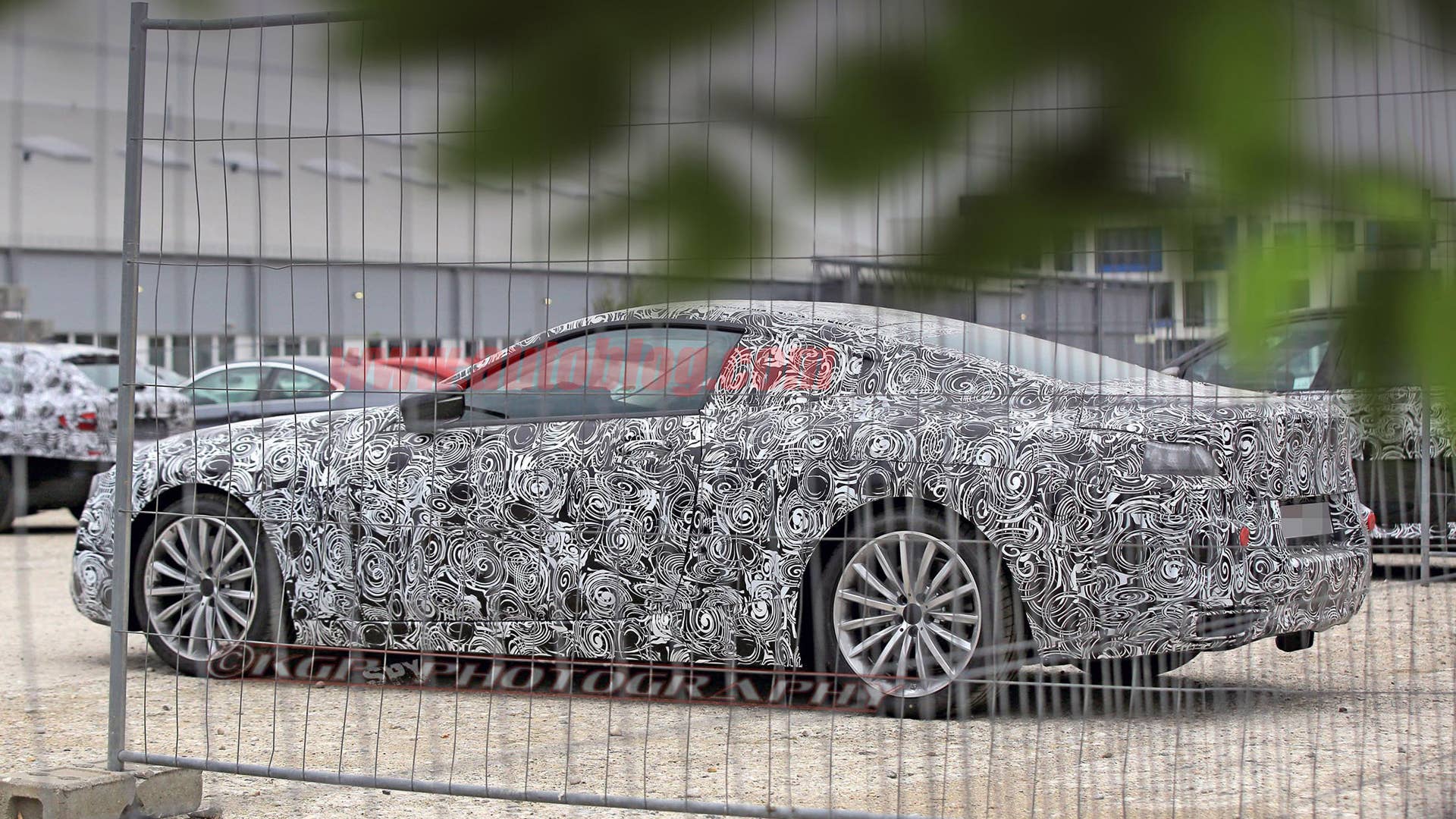BMW 8 Series rear 3/4