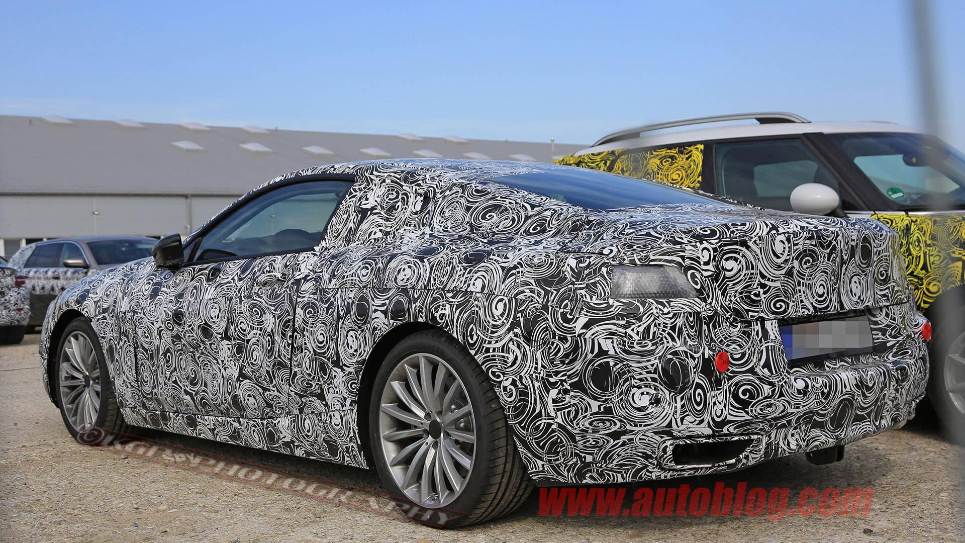 BMW 8 Series rear 3/4 2