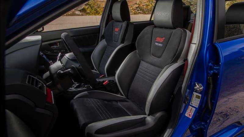 2020 Subaru WRX STI S209 interior