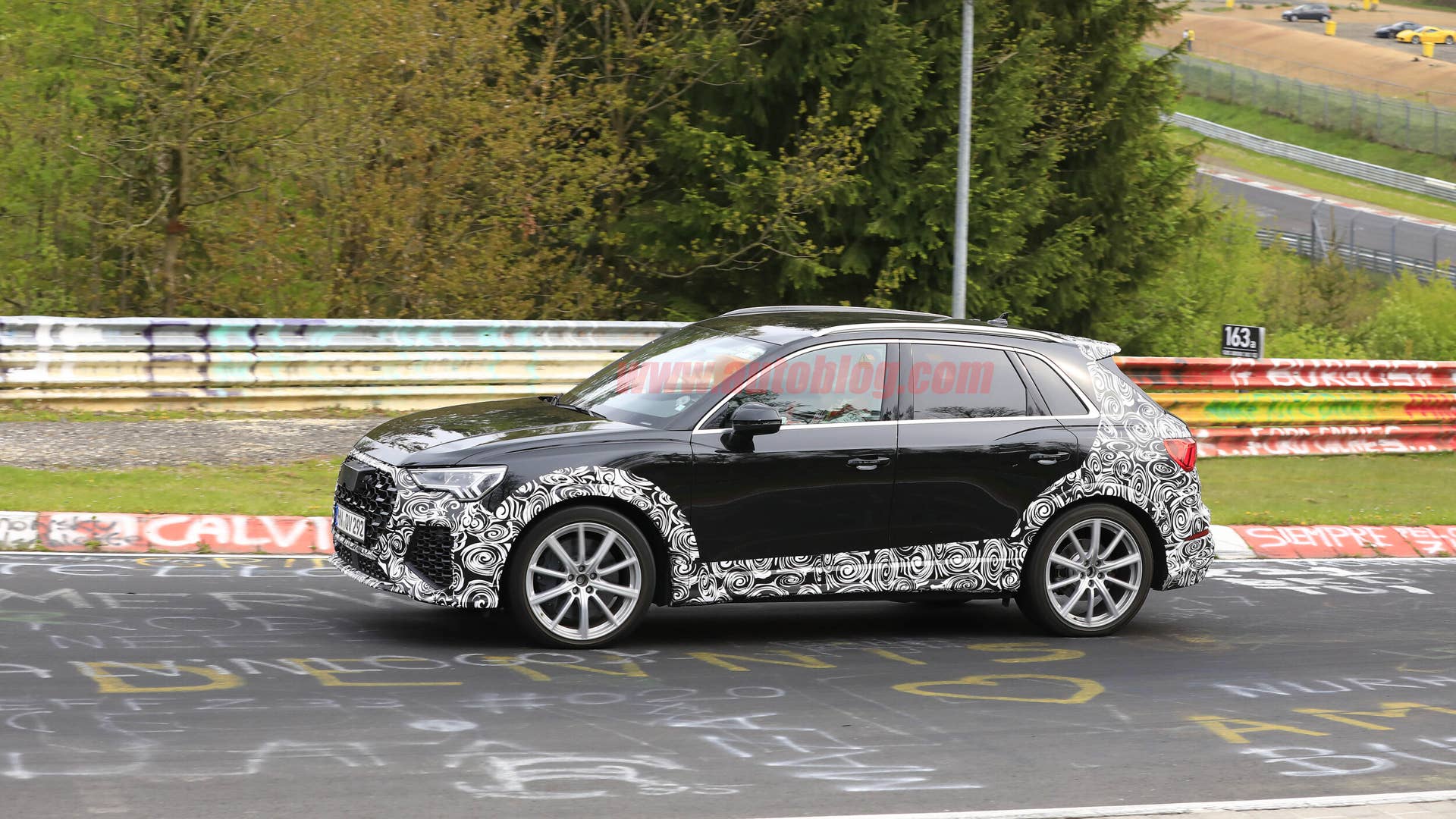 Audi RS Q3 spied