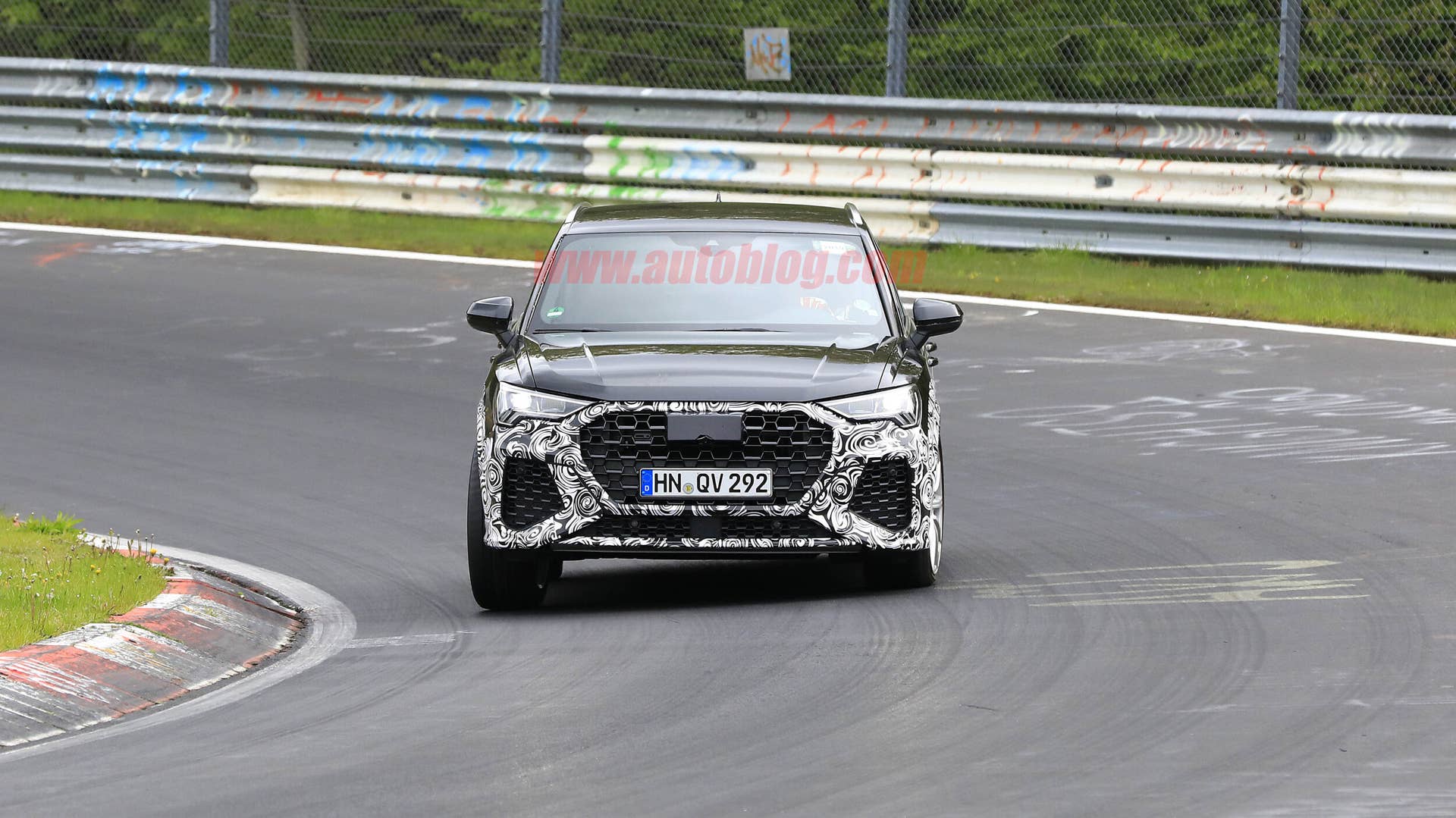 Audi RS Q3 spied