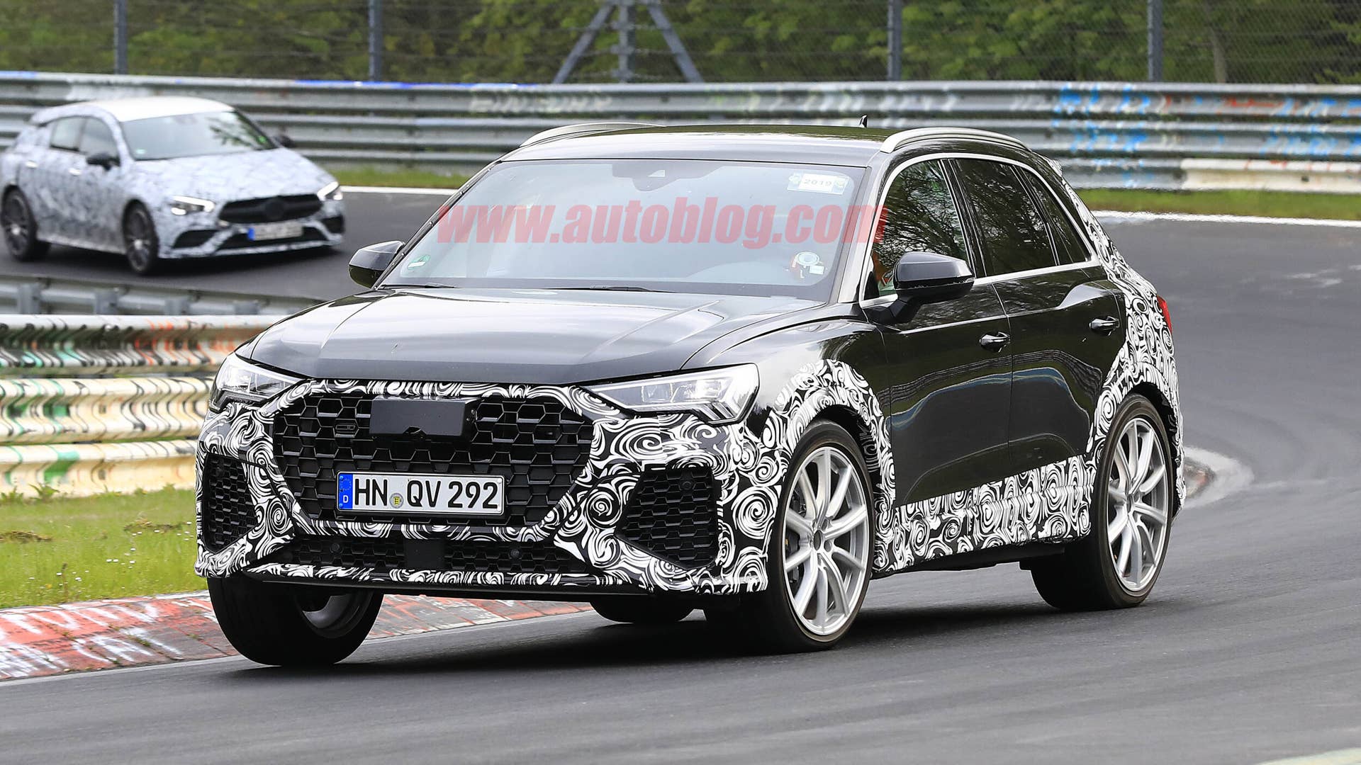 Audi RS Q3 spied