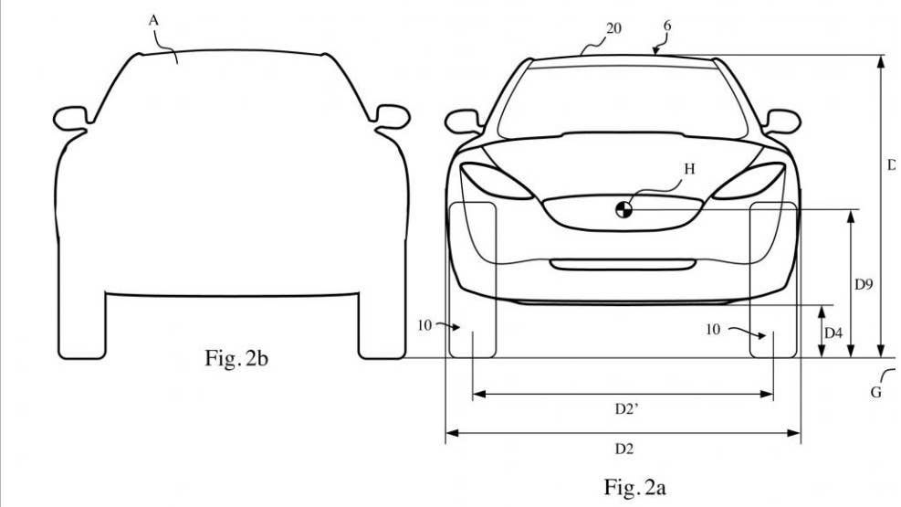 Dyson EV patent drawings