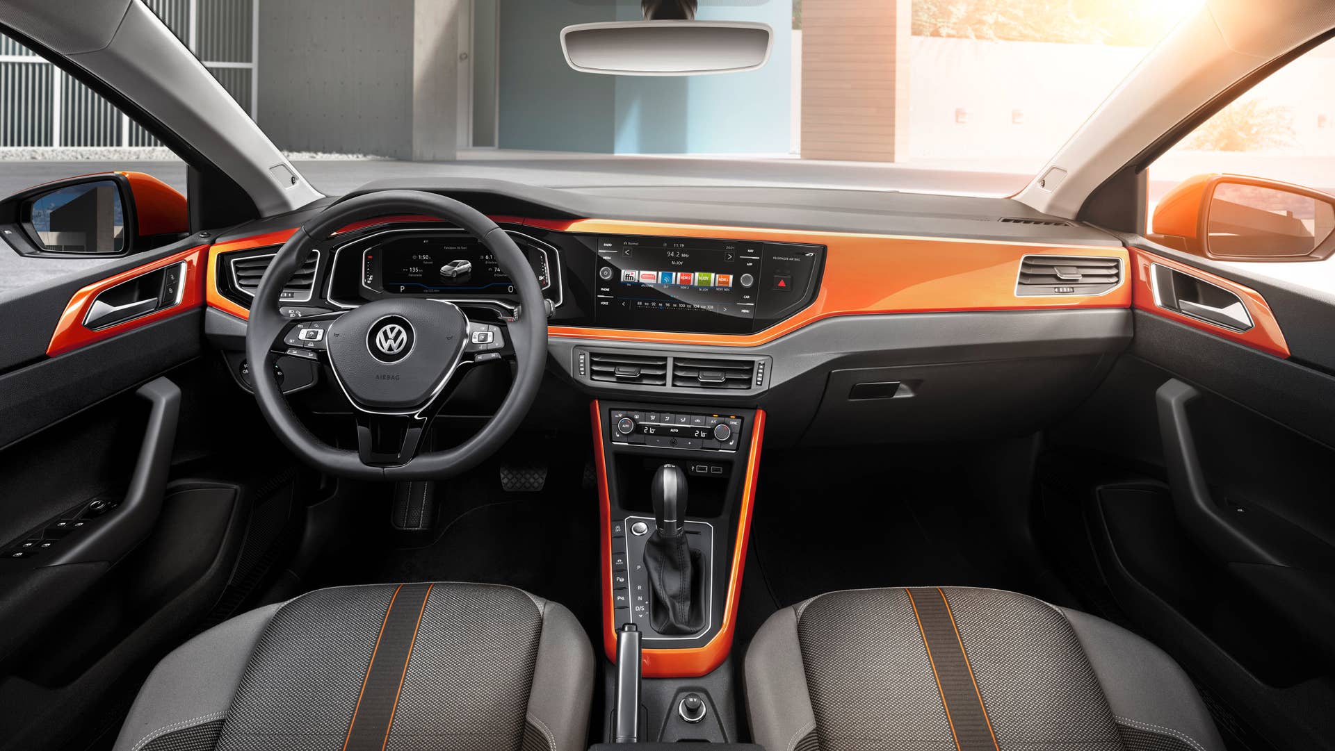 The new car is available with an Active Info Display gauge cluster.