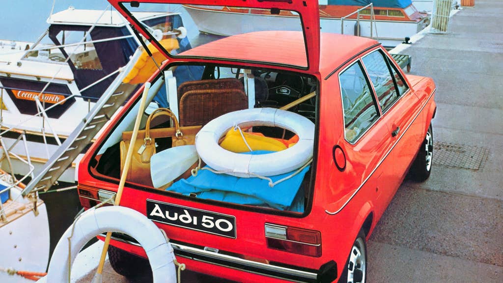 Not a Polo, but its Audi 50 sibling, which was sold for one generation only.