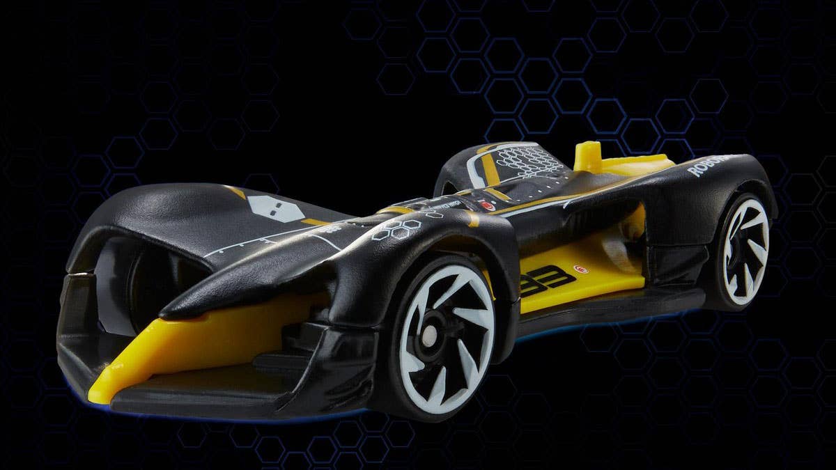 Hot Wheels has released a Robocar from the Roborace autonomous racing series.