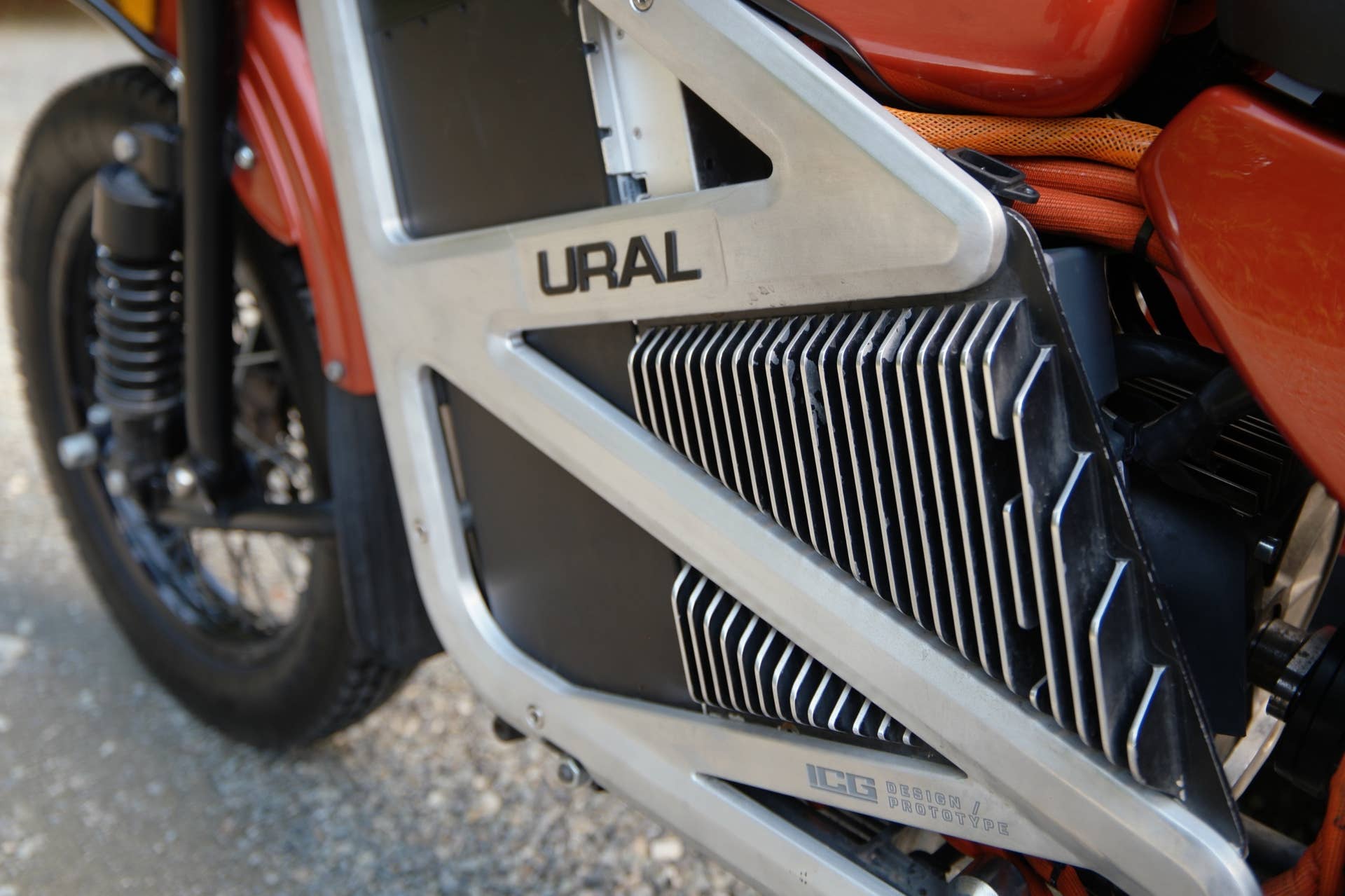 Ural Electric Prototype sidecar motorcycle