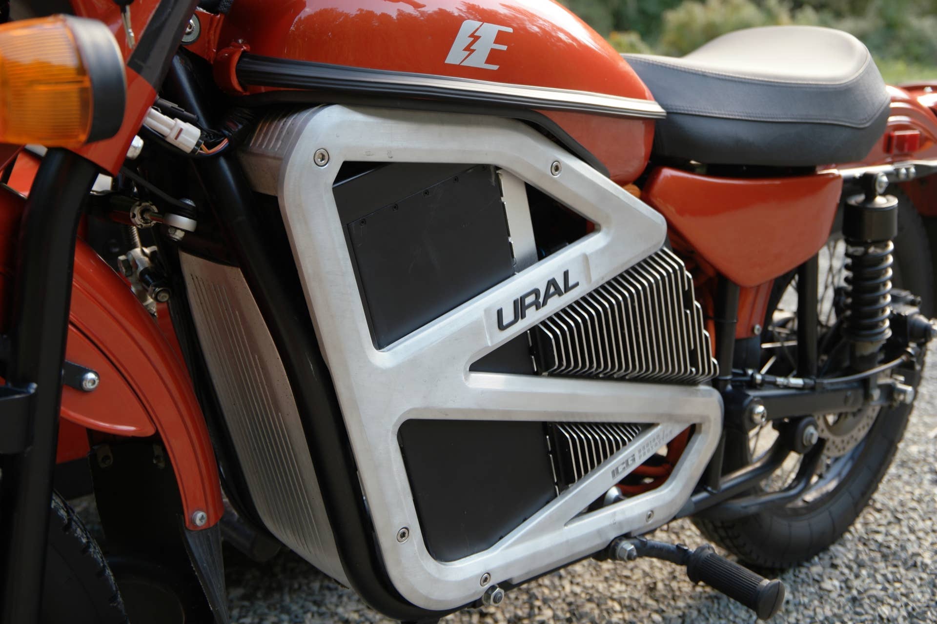 Ural Electric Prototype sidecar motorcycle