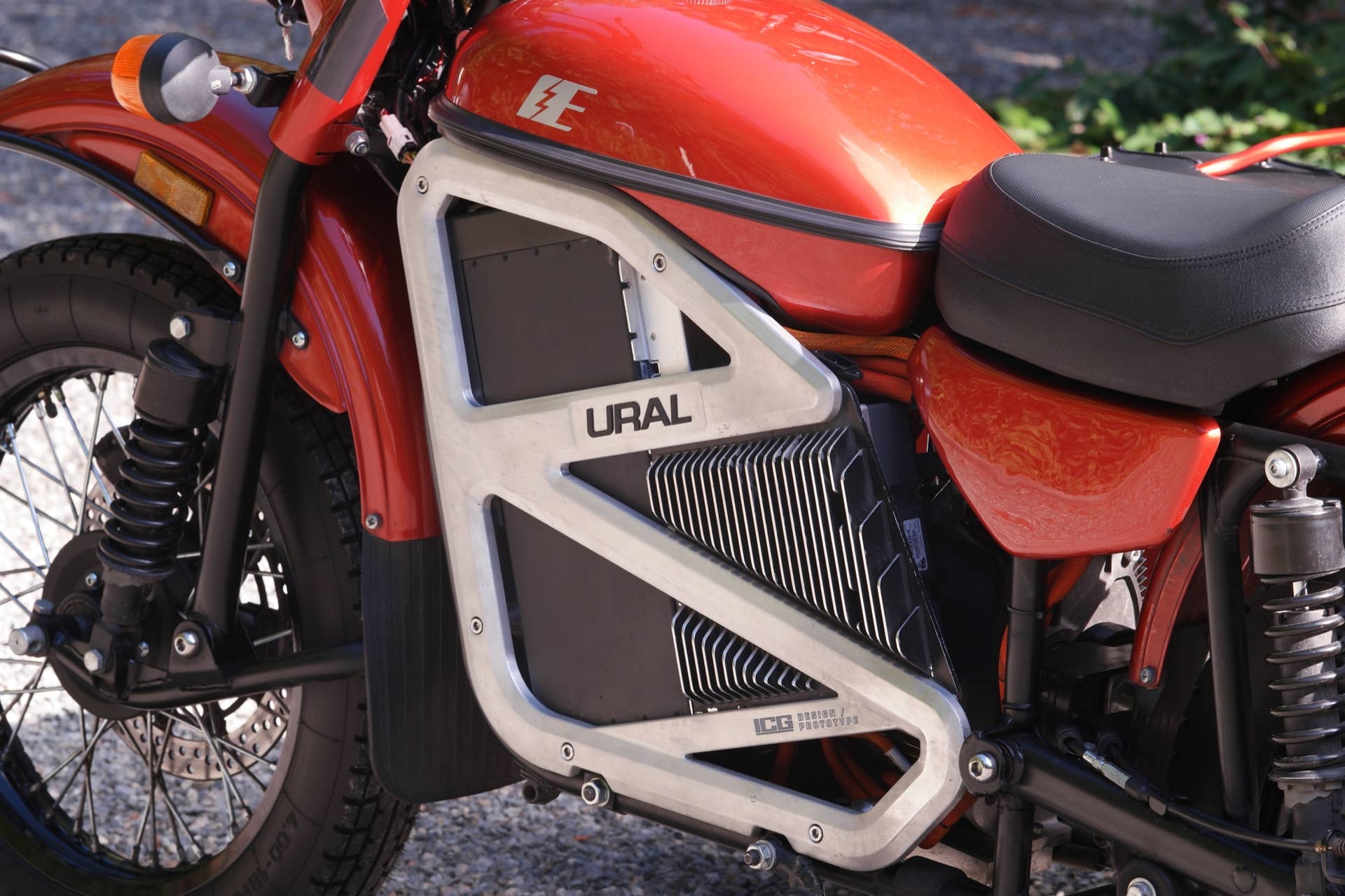 Ural Electric Prototype sidecar motorcycle