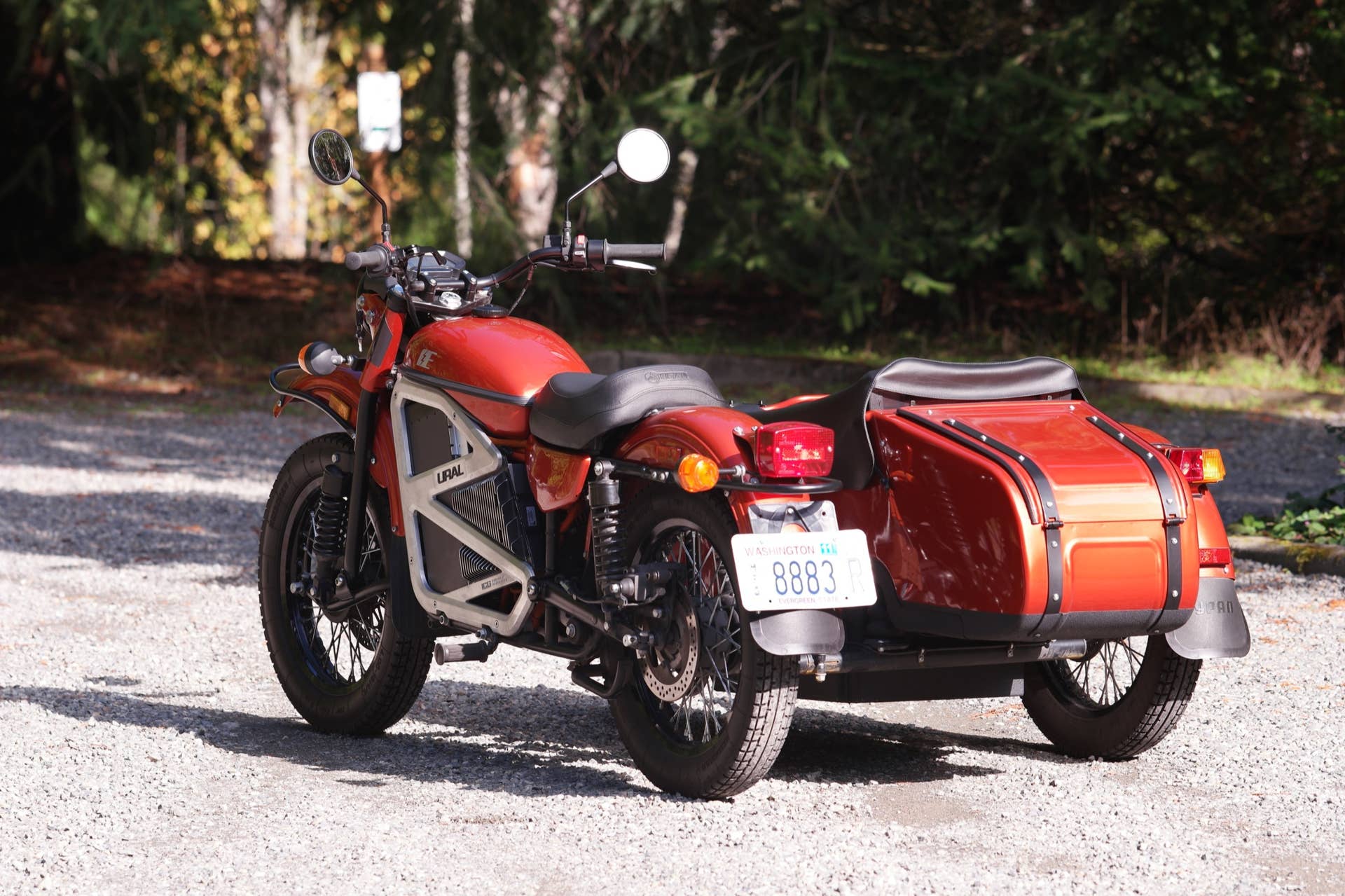 Ural Electric Prototype sidecar motorcycle