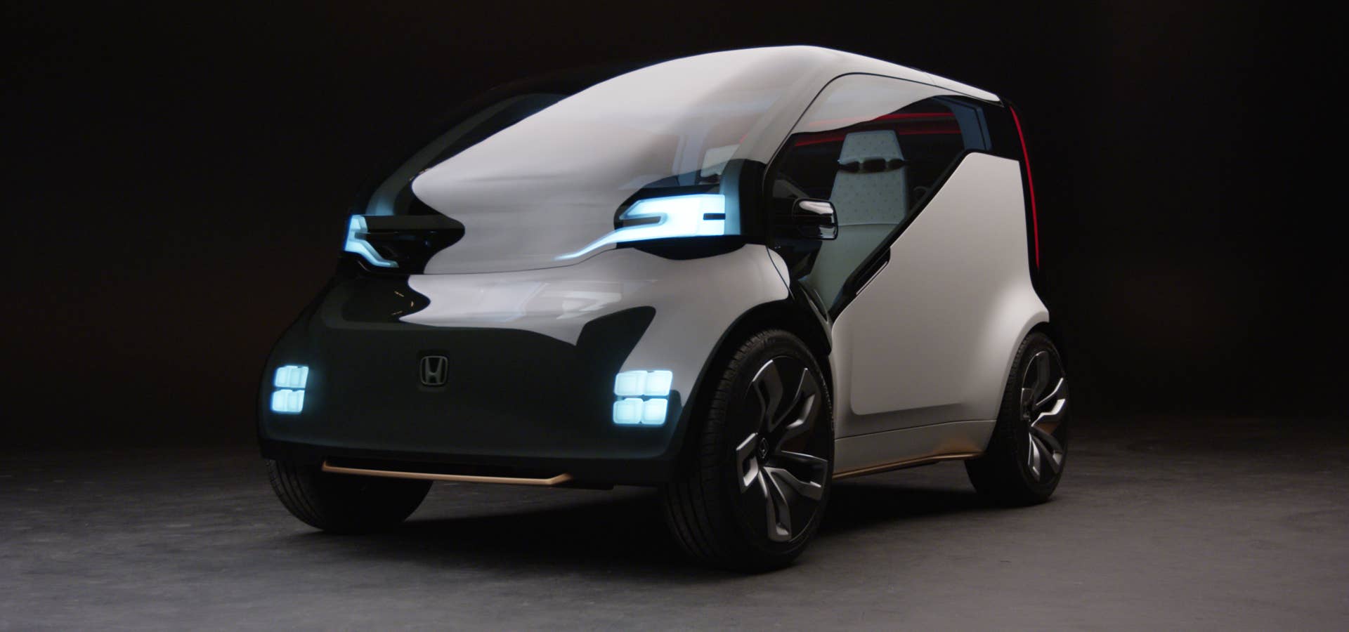 The Honda NeuV is an electric automated mini-vehicle concept equipped with an artificial intelligence (AI) "emotion engine" and automated personal assistant, which can create new possibilities for human interaction and new value for customers.