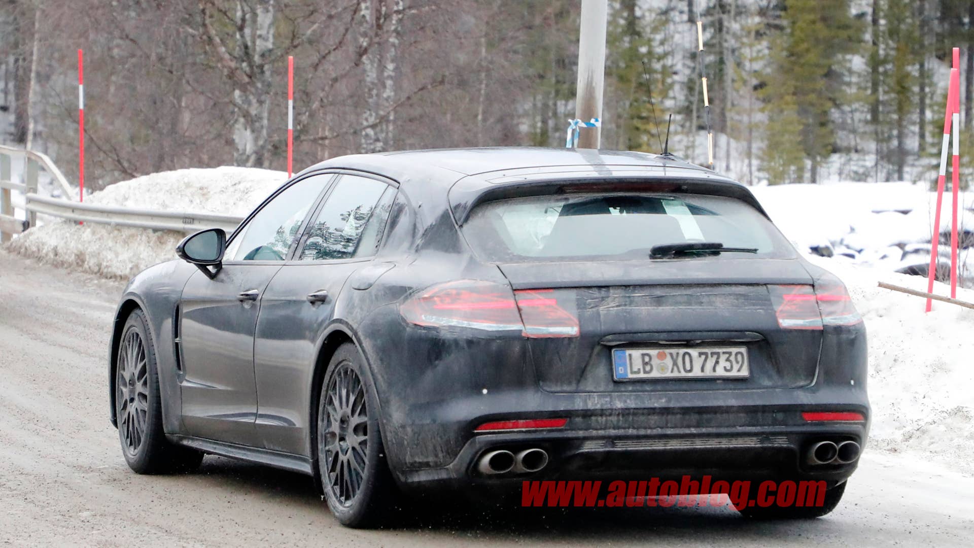 2019 Porsche Panamera Sport Turismo rear