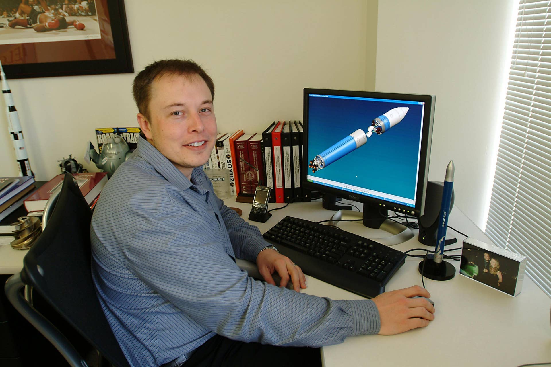 The year he took over at Tesla.