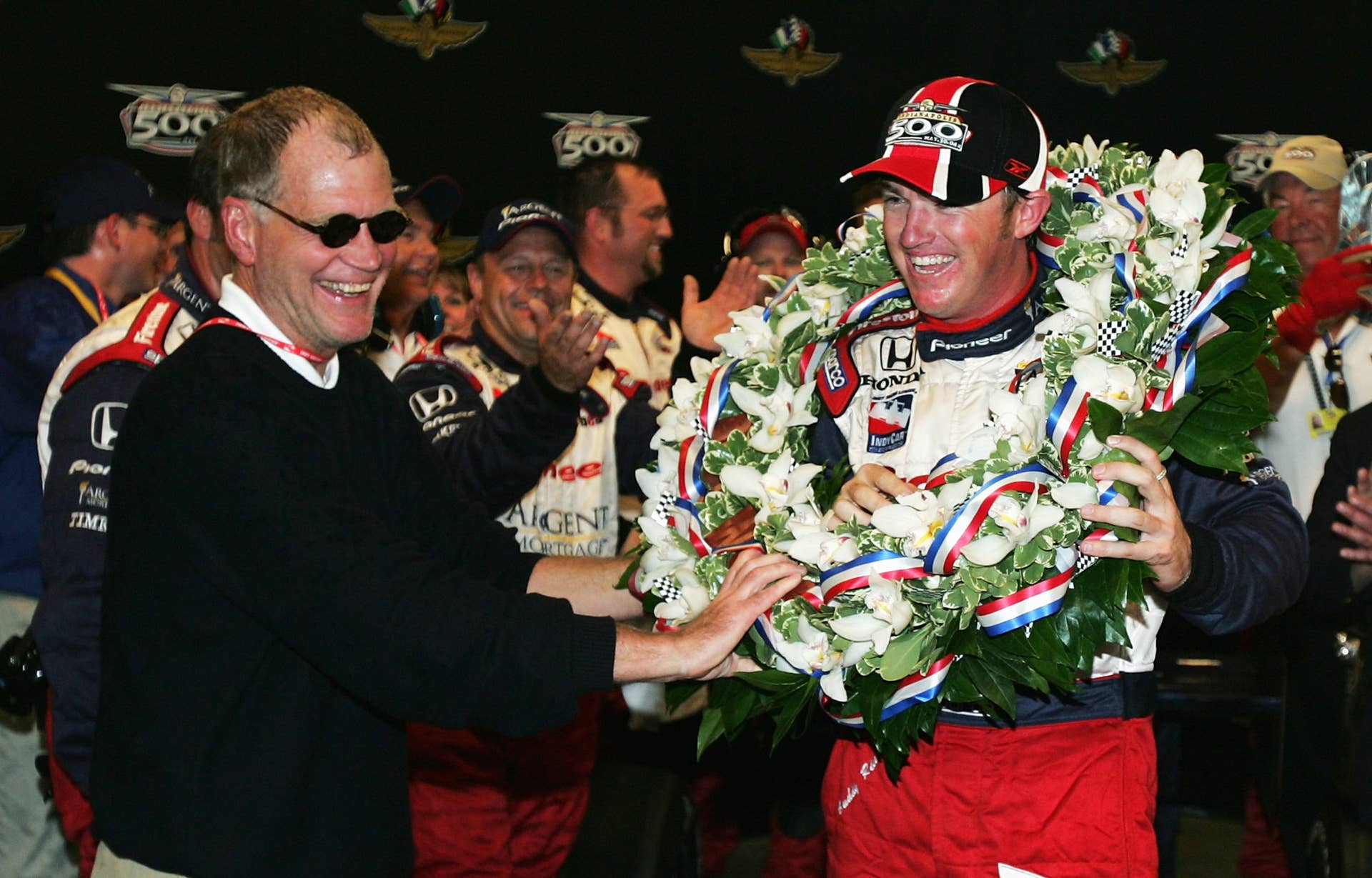 Buddy Rice wins the Indy 500